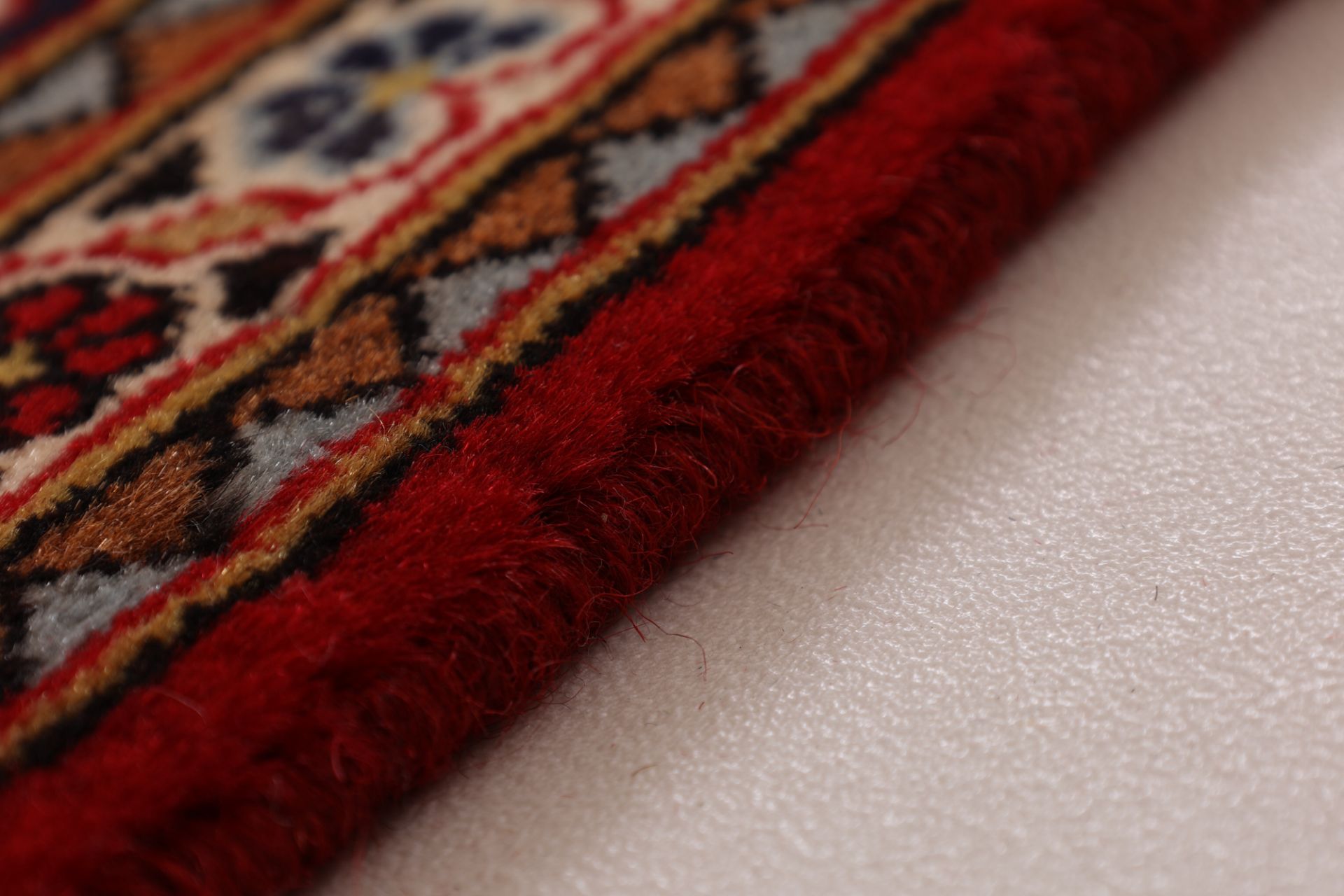 Handgeknüpfter Kashan Perserteppich, 195 × 310 cm, Wolle & Seide