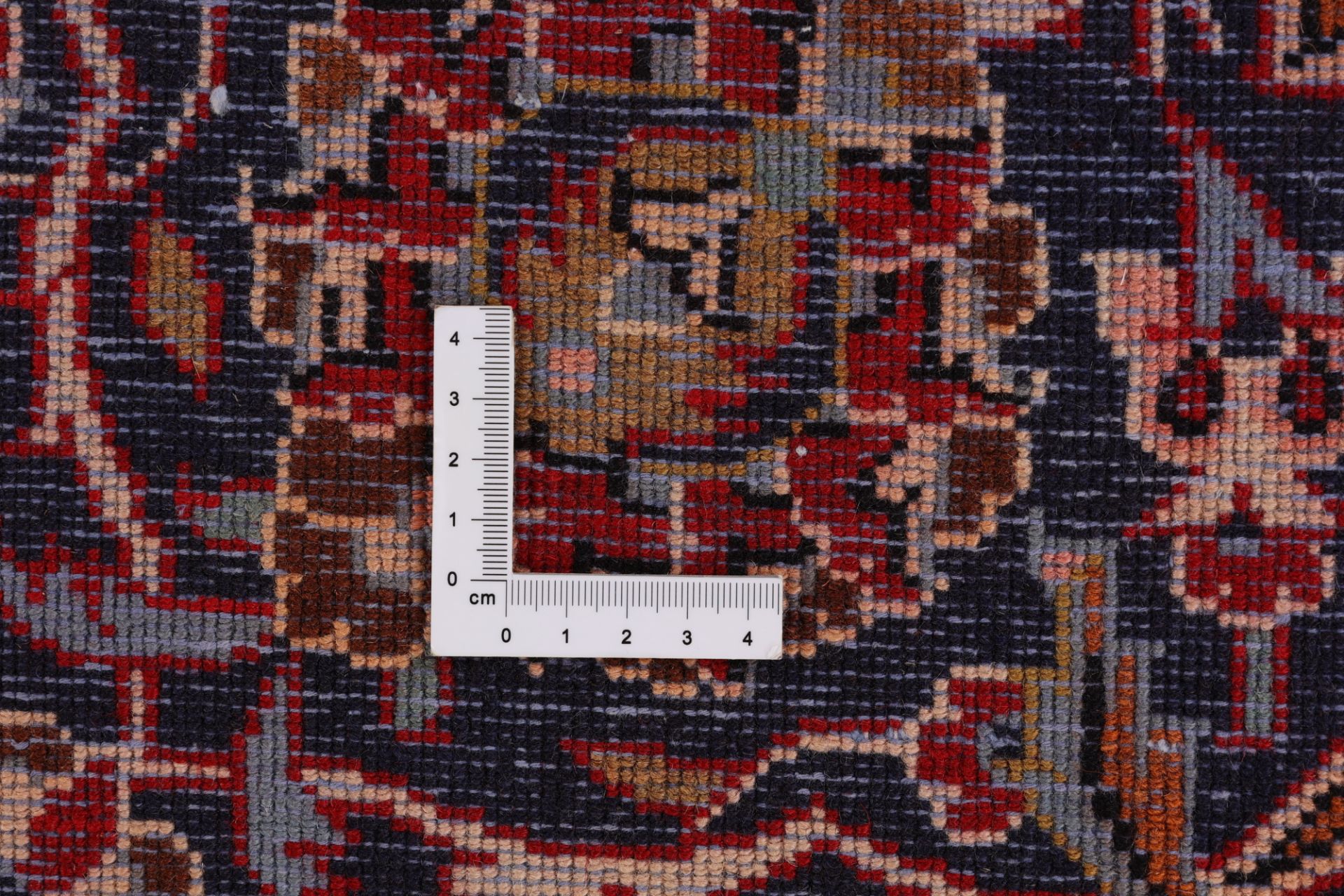 Handgeknüpfter Kashan Perserteppich, 195 × 310 cm, Wolle & Seide