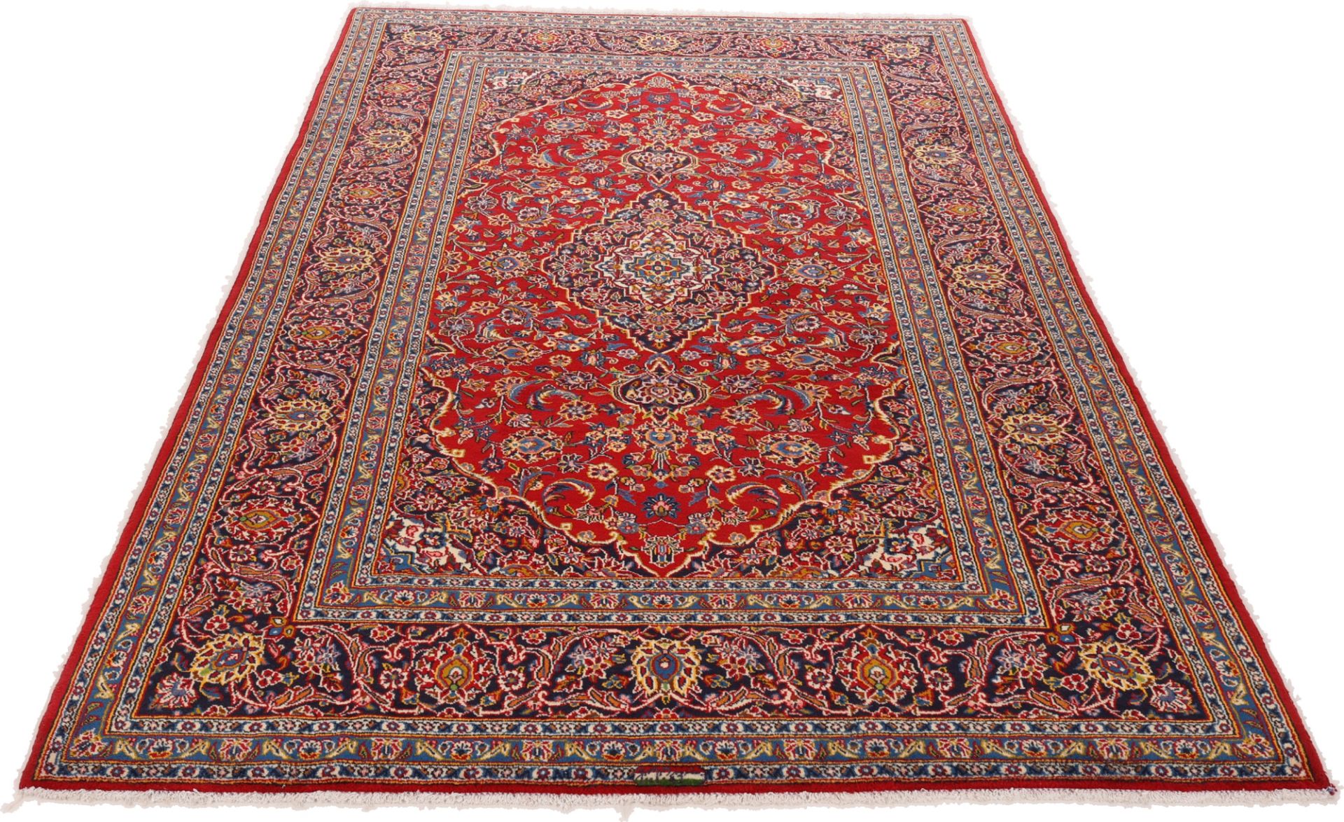Kashan Perserteppich aus Iran, 187 × 317 cm
