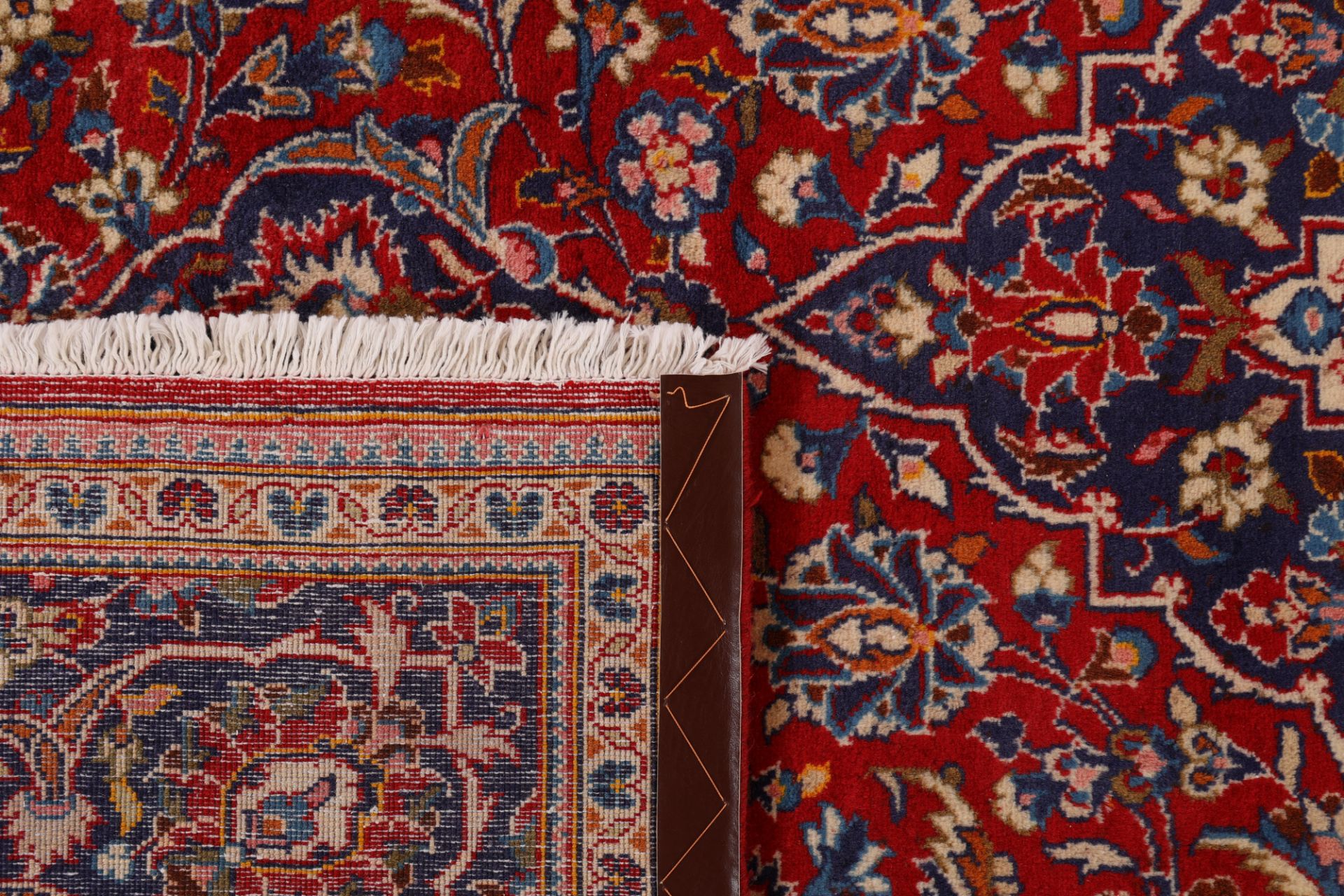 Kashan Perserteppich aus Iran, 202 × 302 cm