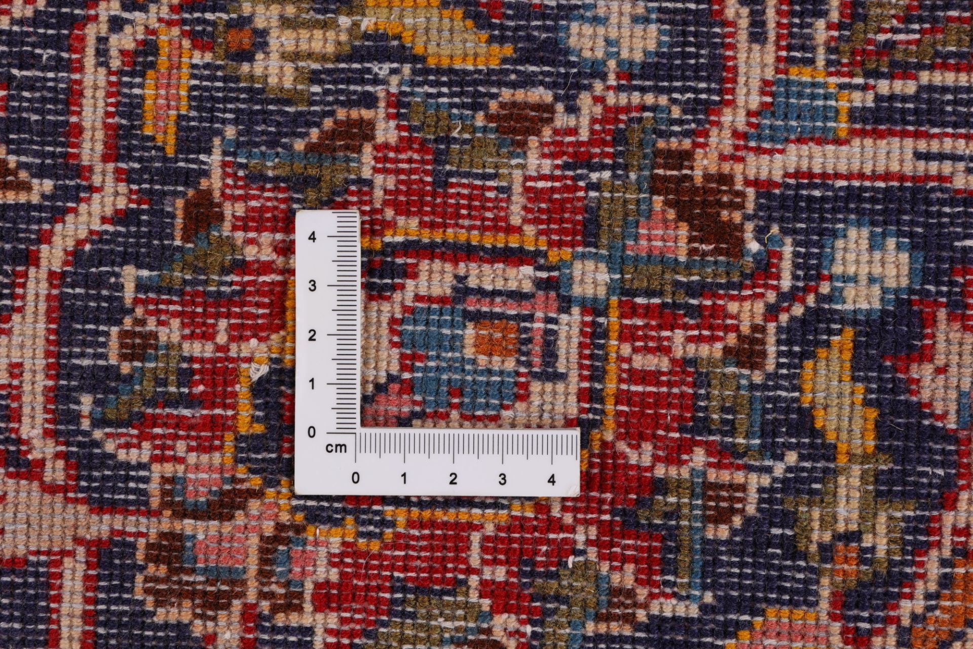 Kashan Perserteppich aus Iran, 202 × 302 cm