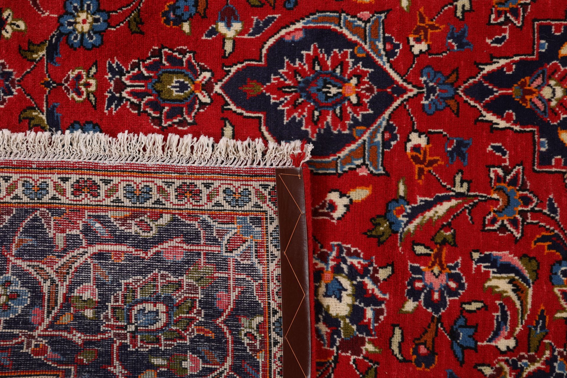Handgeknüpfter Kashan Perserteppich 200 × 300 cm