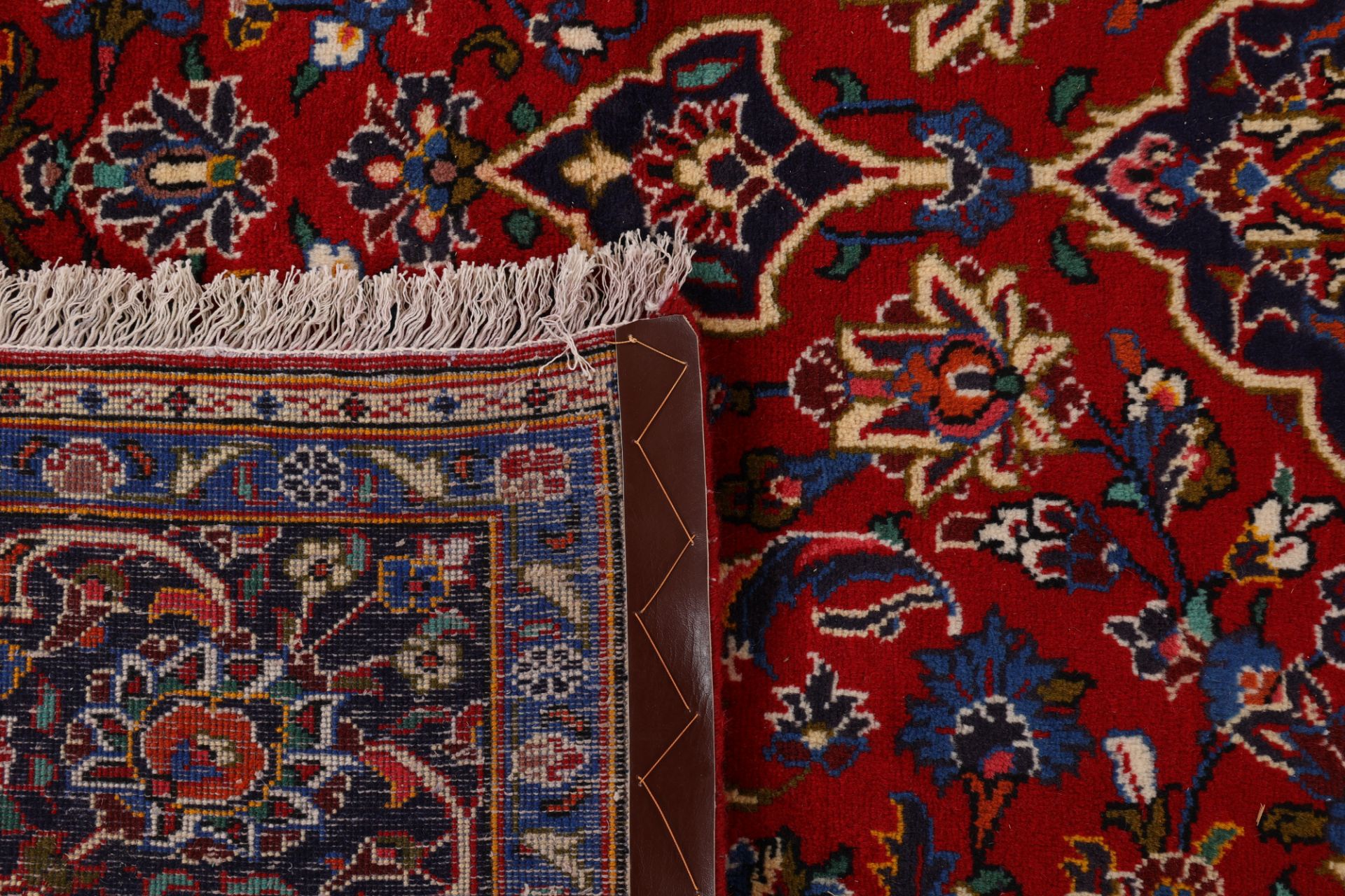 Handgeknüpfter Kashan Perserteppich, 208 × 313 cm, Wolle