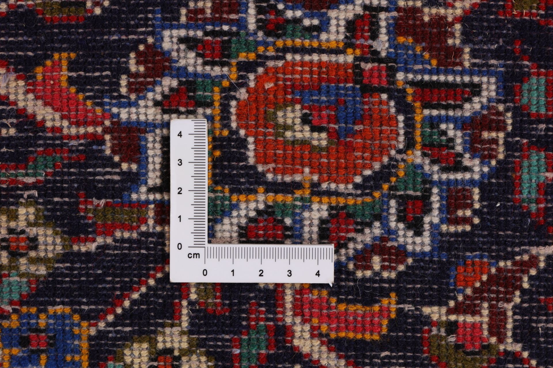 Handgeknüpfter Kashan Perserteppich, 208 × 313 cm, Wolle