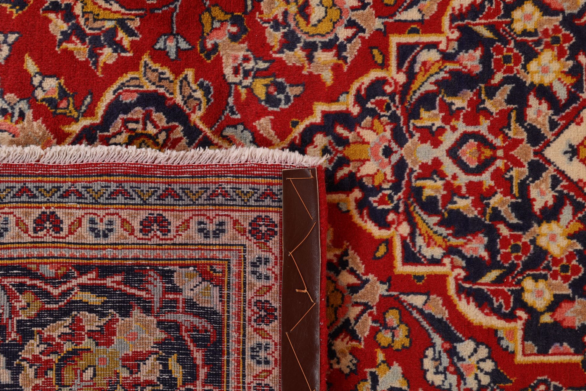 Handgeknüpfter Kashan Perserteppich 202 × 308 cm
