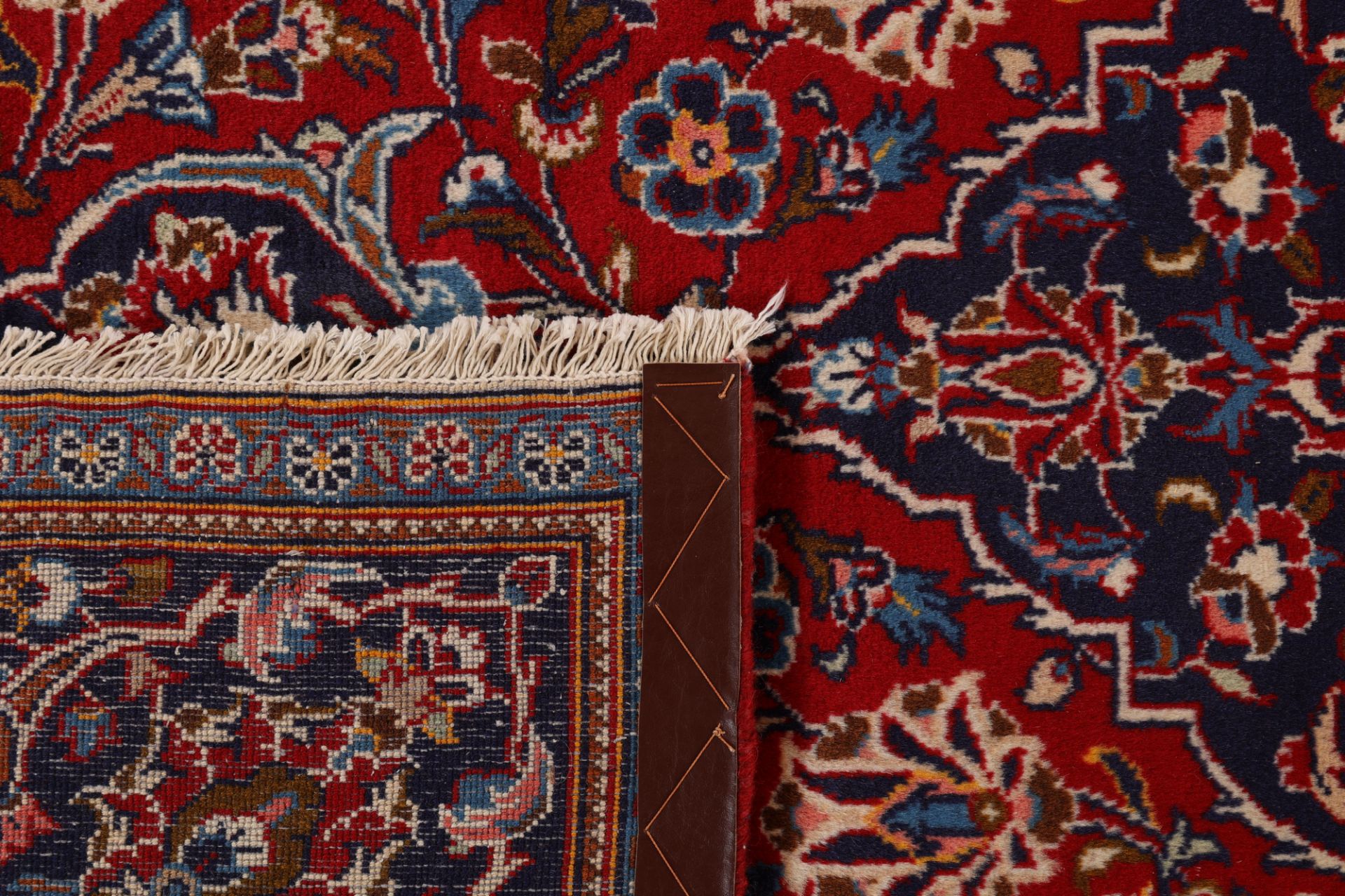 Handgeknüpfter Kashan Perserteppich, 192 × 296 cm, Wolle