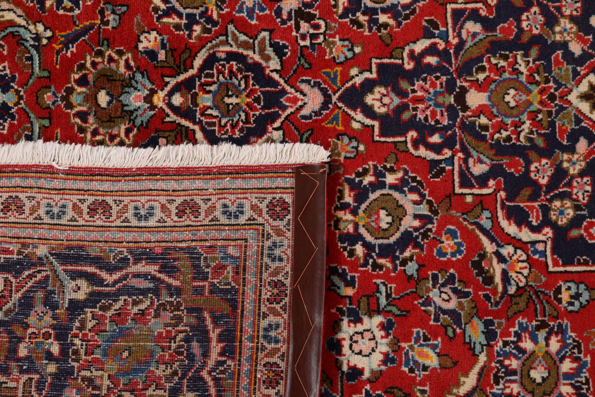 Kashan Perserteppich aus Iran, 197 × 295 cm