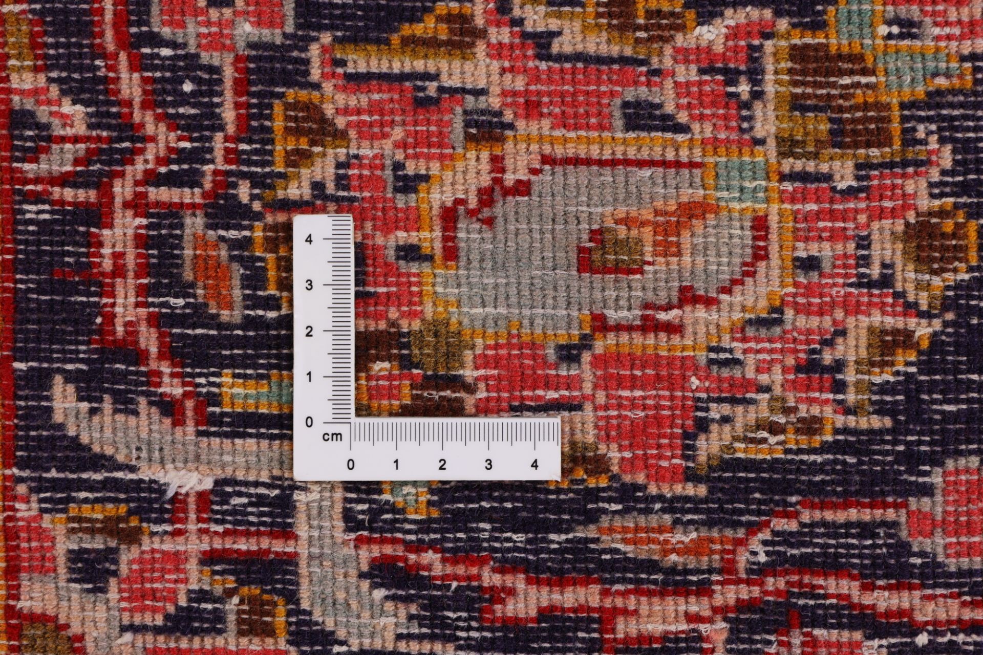 Handgeknüpfter Kashan Perserteppich, 195 × 294 cm, Wolle
