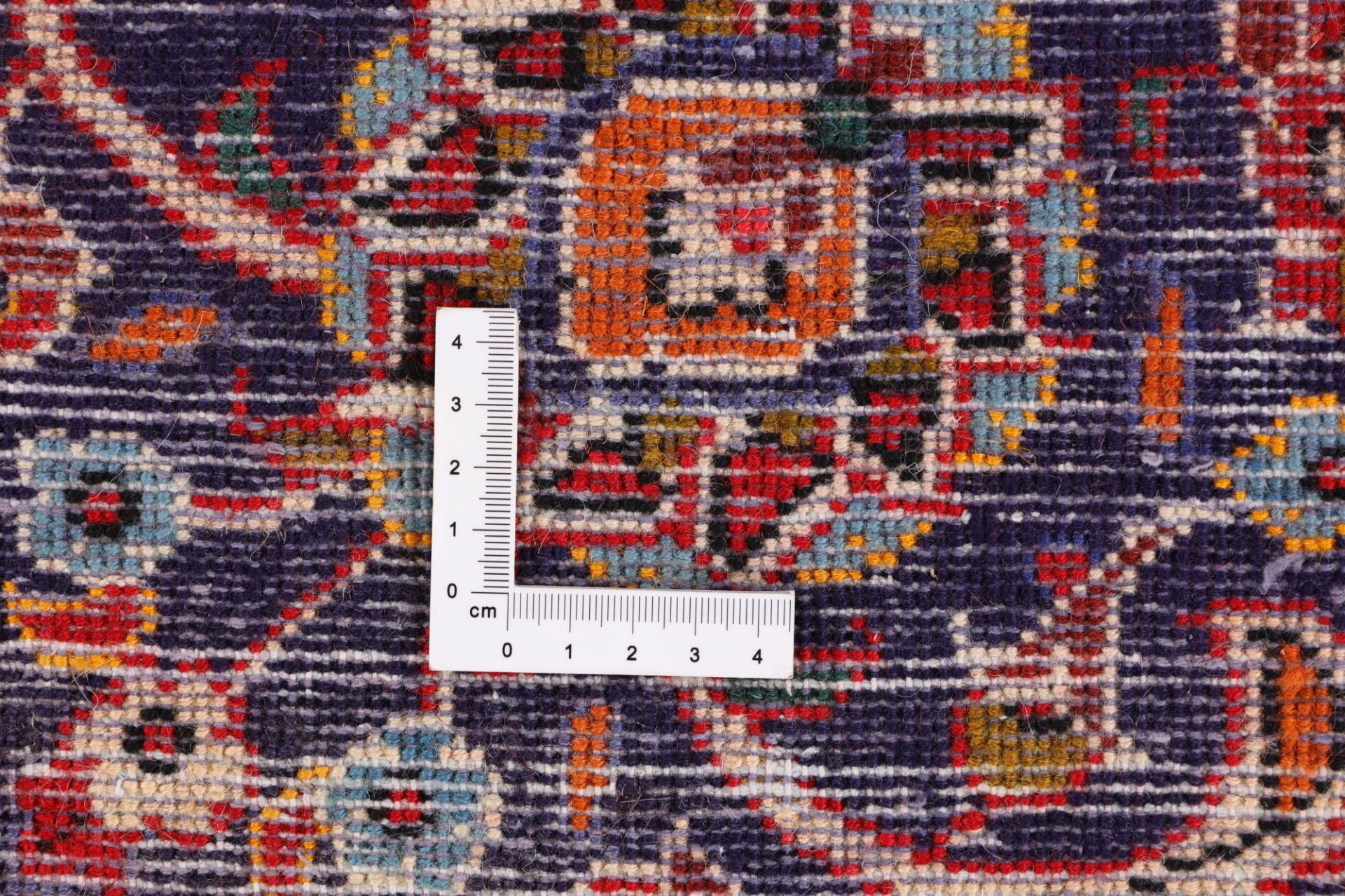 Handgeknüpfter Kashan Perserteppich, 205 × 320 cm, Wolle