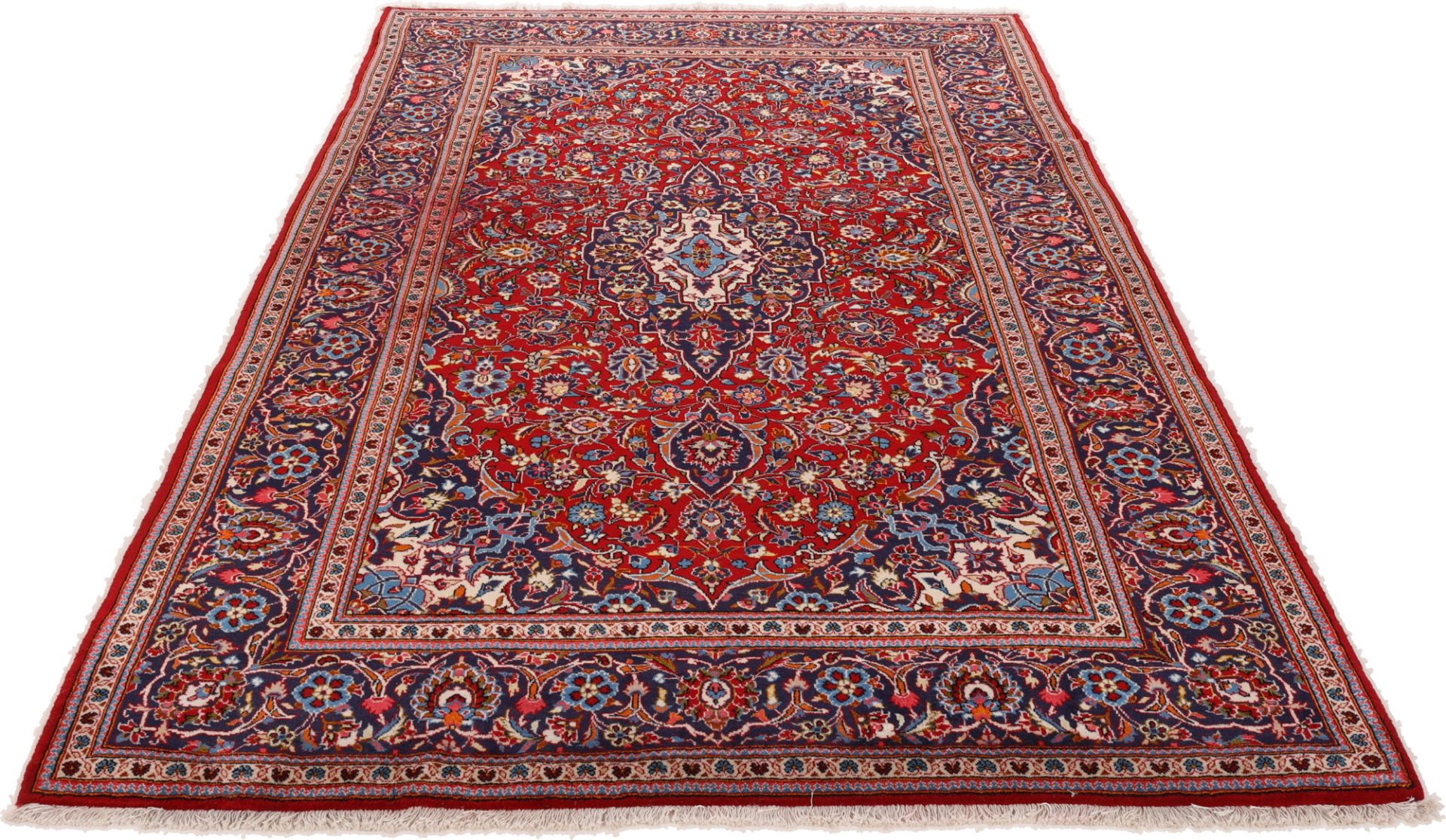 perserteppich-kashan-197-x-330-cm-schurwolle-handgeknupft-16 Handgeknüpfter Kashan Perserteppich 197 × 330 cm