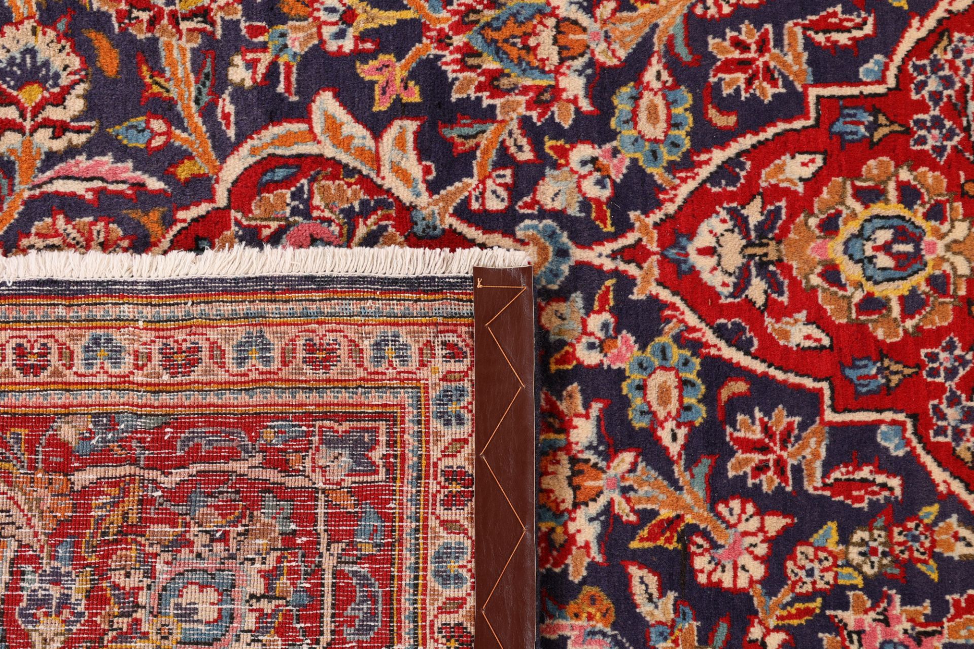 Kashan Perserteppich aus Iran, 198 × 297 cm