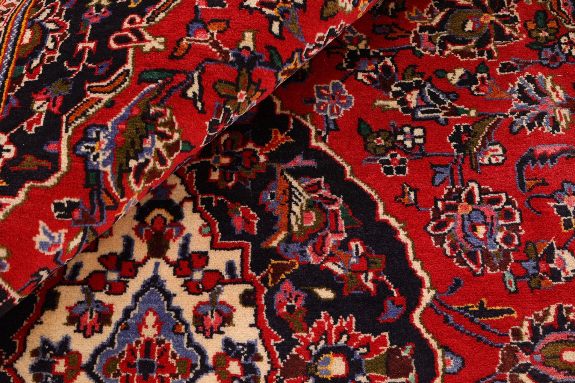 Kashan Perserteppich aus Iran, 202 × 334 cm