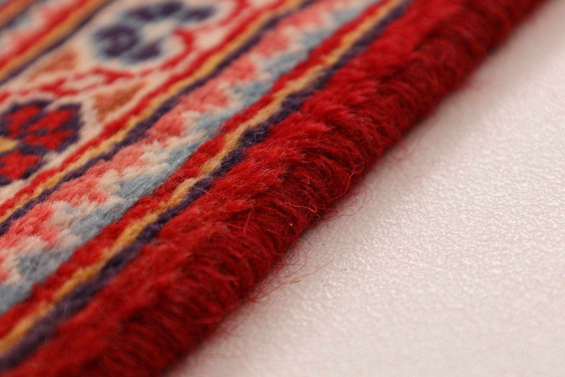 Handgeknüpfter Kashan Perserteppich, 200 × 308 cm, Wolle & Seide