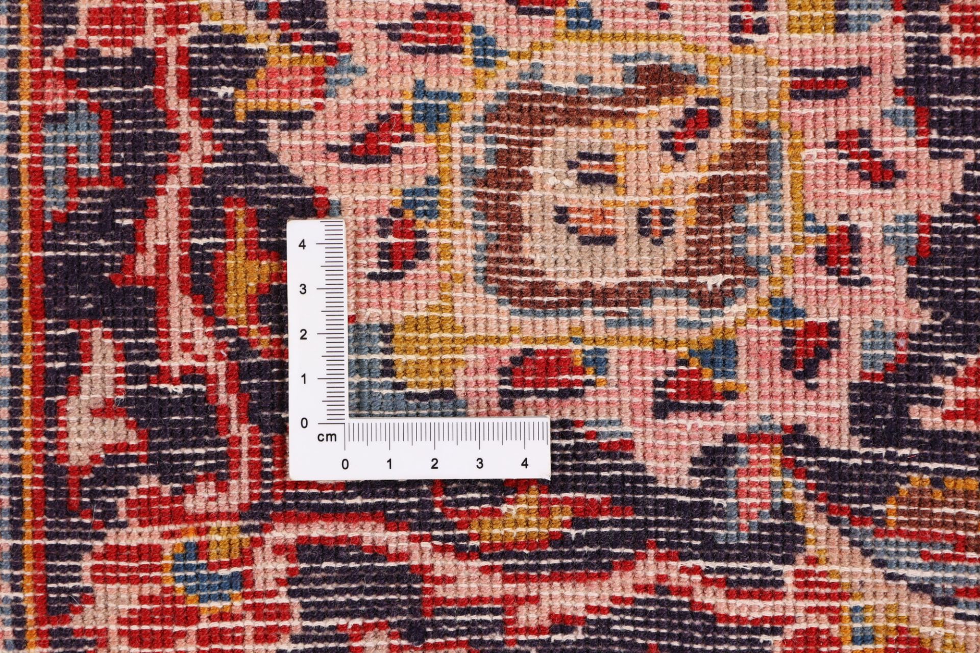 Handgeknüpfter Kashan Perserteppich, 200 × 308 cm, Wolle & Seide