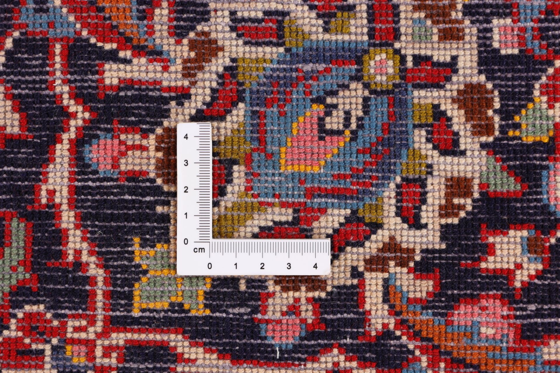 Kashan Perserteppich 195 × 325 cm aus Wolle, handgeknüpft