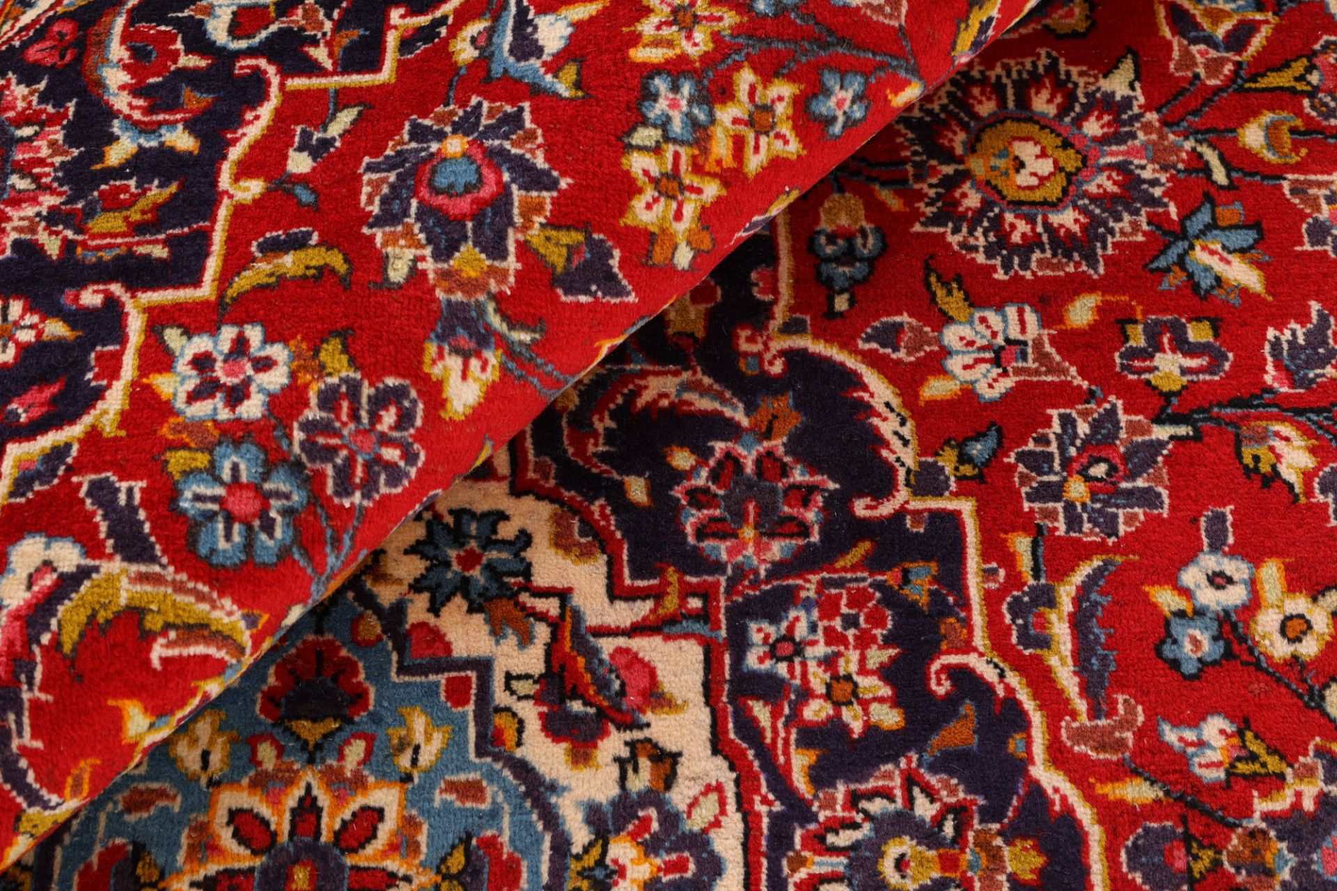 Kashan Perserteppich aus Iran, 202 × 310 cm