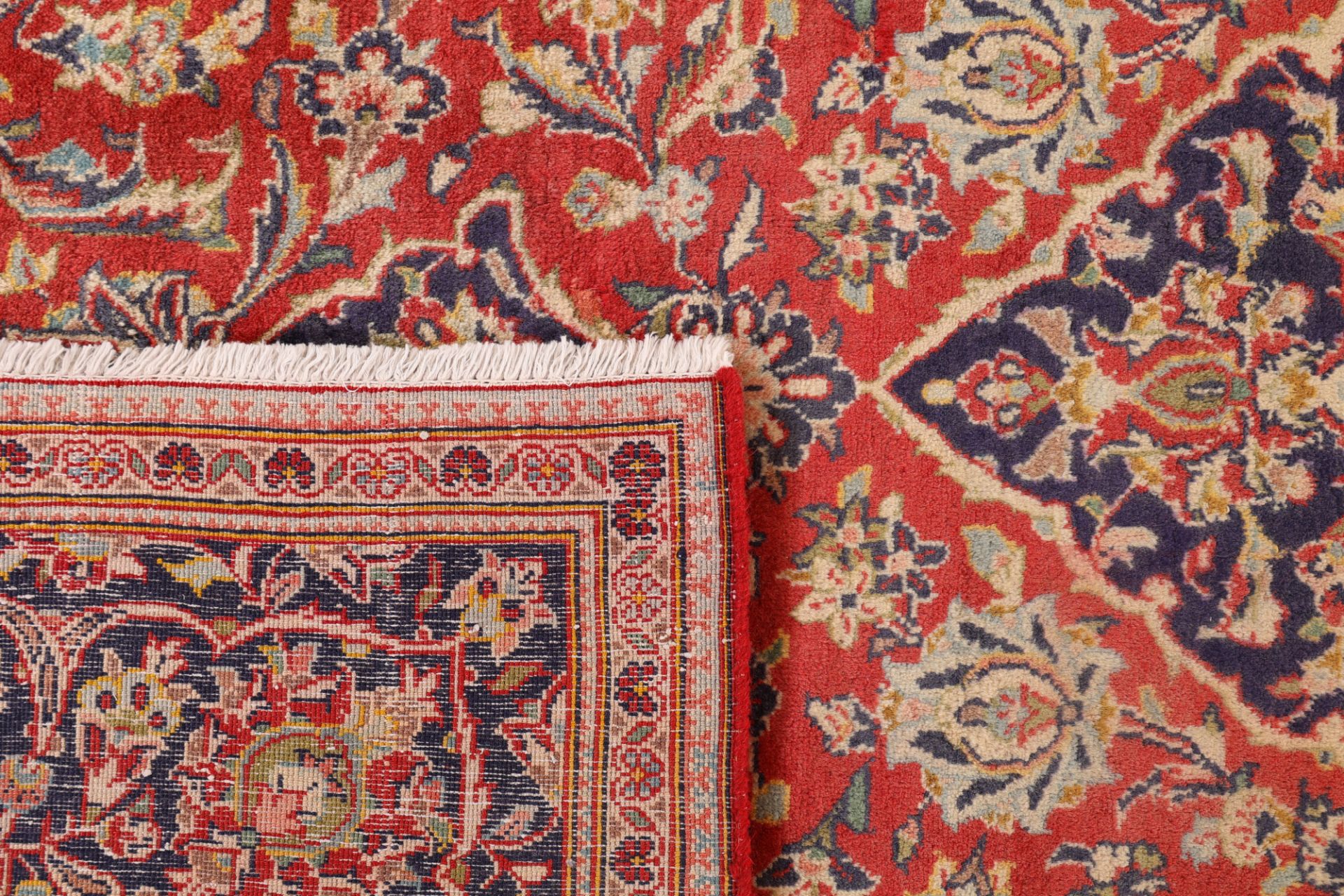 Kashan Perserteppich aus Iran, 194 × 320 cm