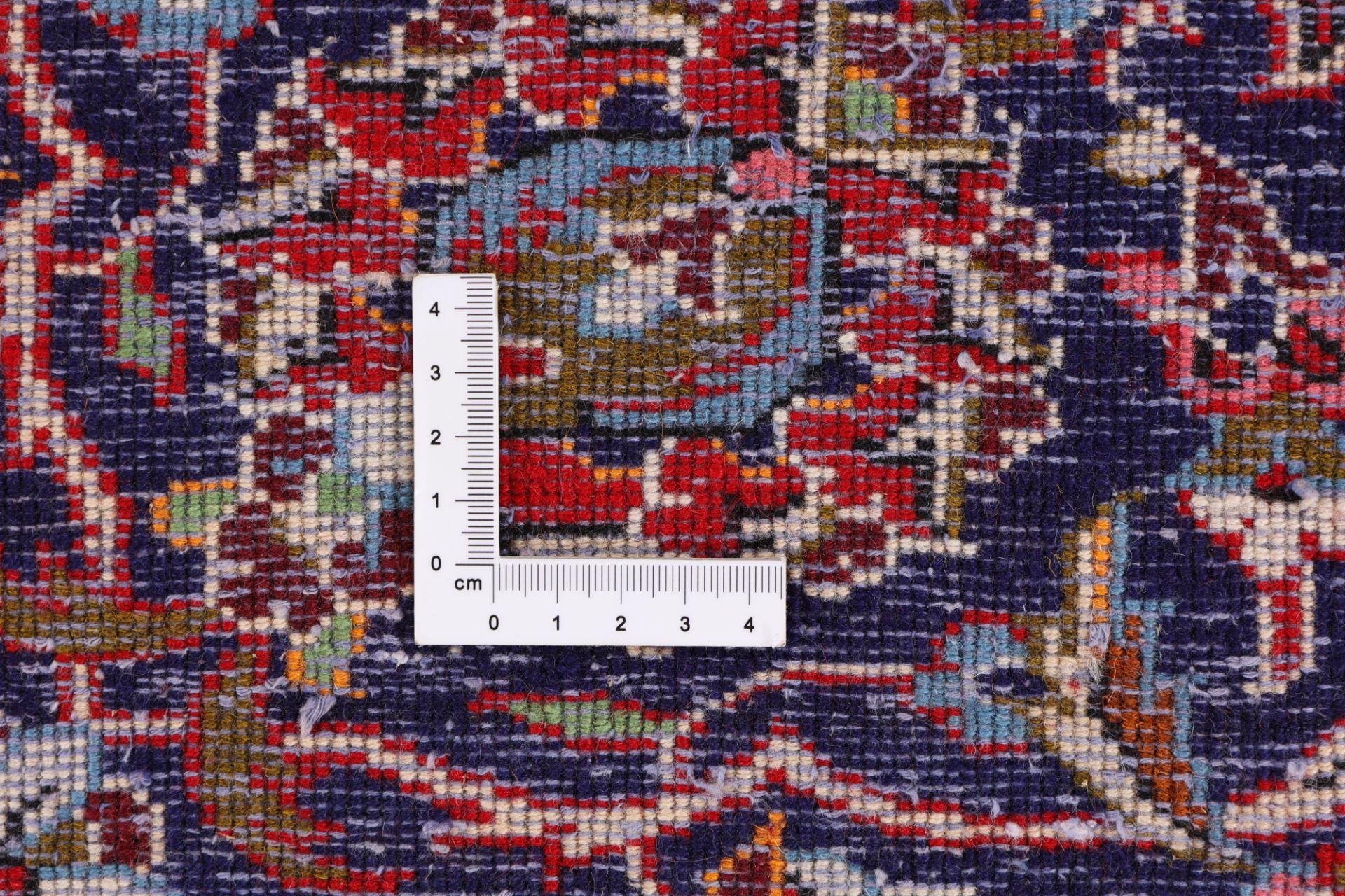 Handgeknüpfter Kashan Perserteppich, 202 × 302 cm, Wolle