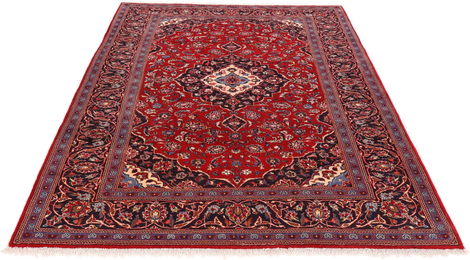 Kashan Perserteppich aus Iran, 208 × 300 cm