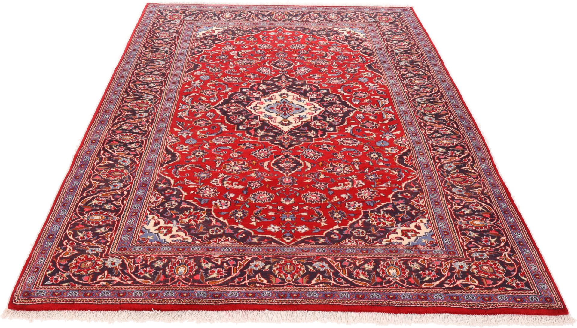 Kashan Perserteppich aus Iran, 208 × 300 cm