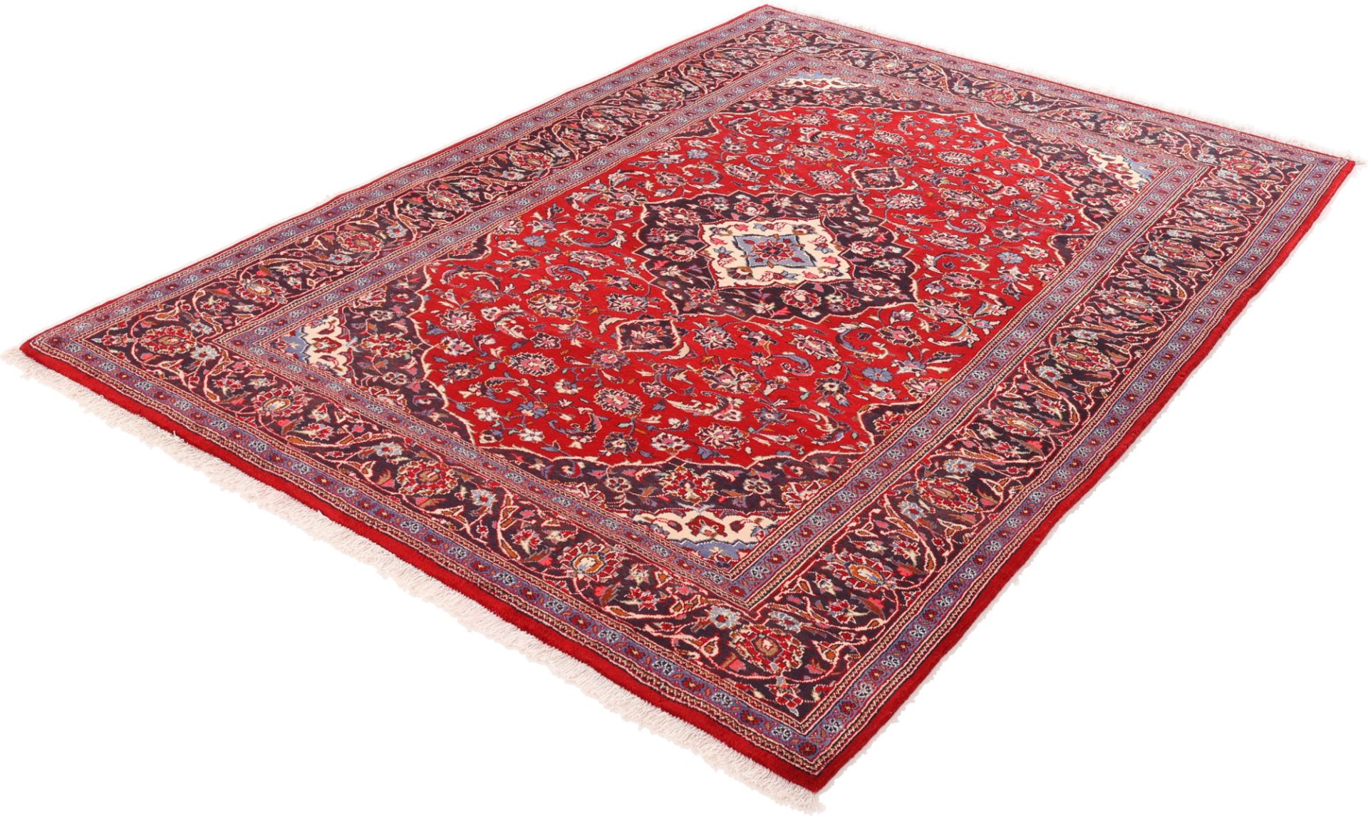 Kashan Perserteppich aus Iran, 208 × 300 cm