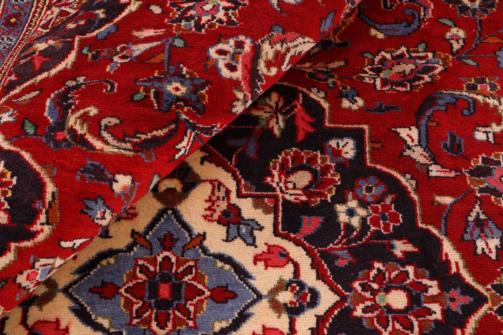 Kashan Perserteppich aus Iran, 208 × 300 cm