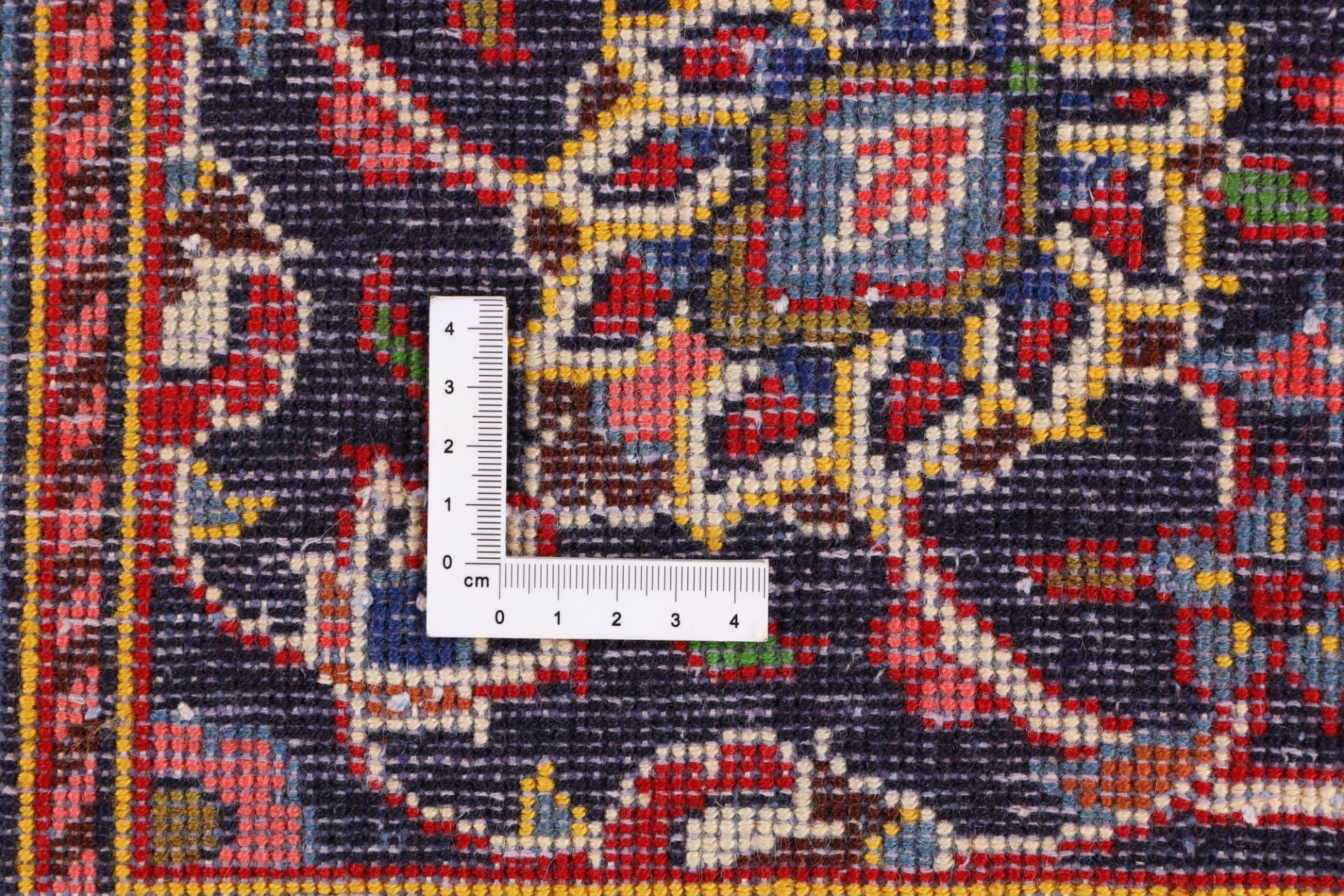 Handgeknüpfter Kashan Perserteppich 198 × 278 cm