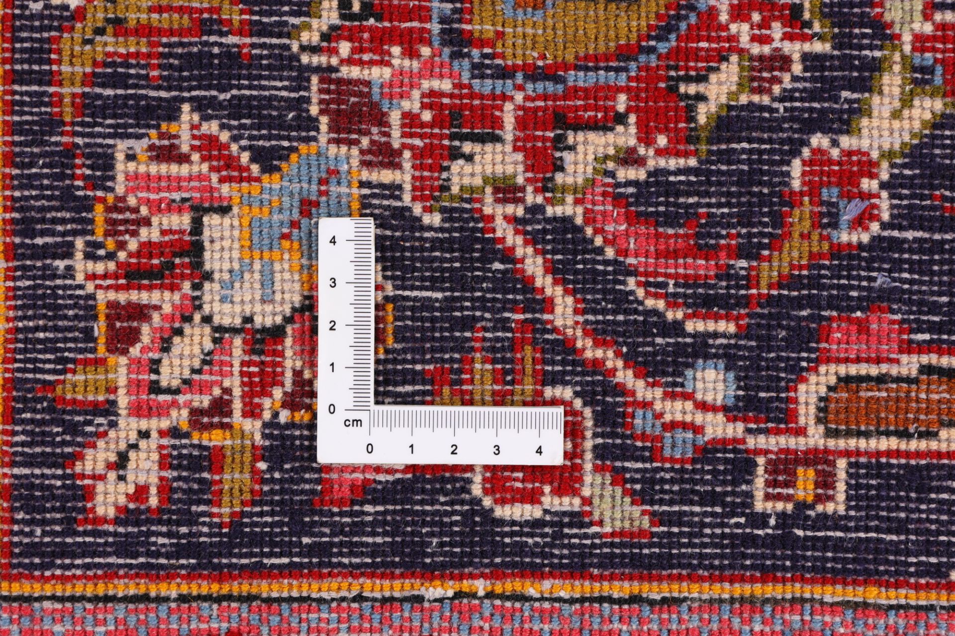 Kashan Perserteppich 195 × 300 cm aus Wolle, handgeknüpft