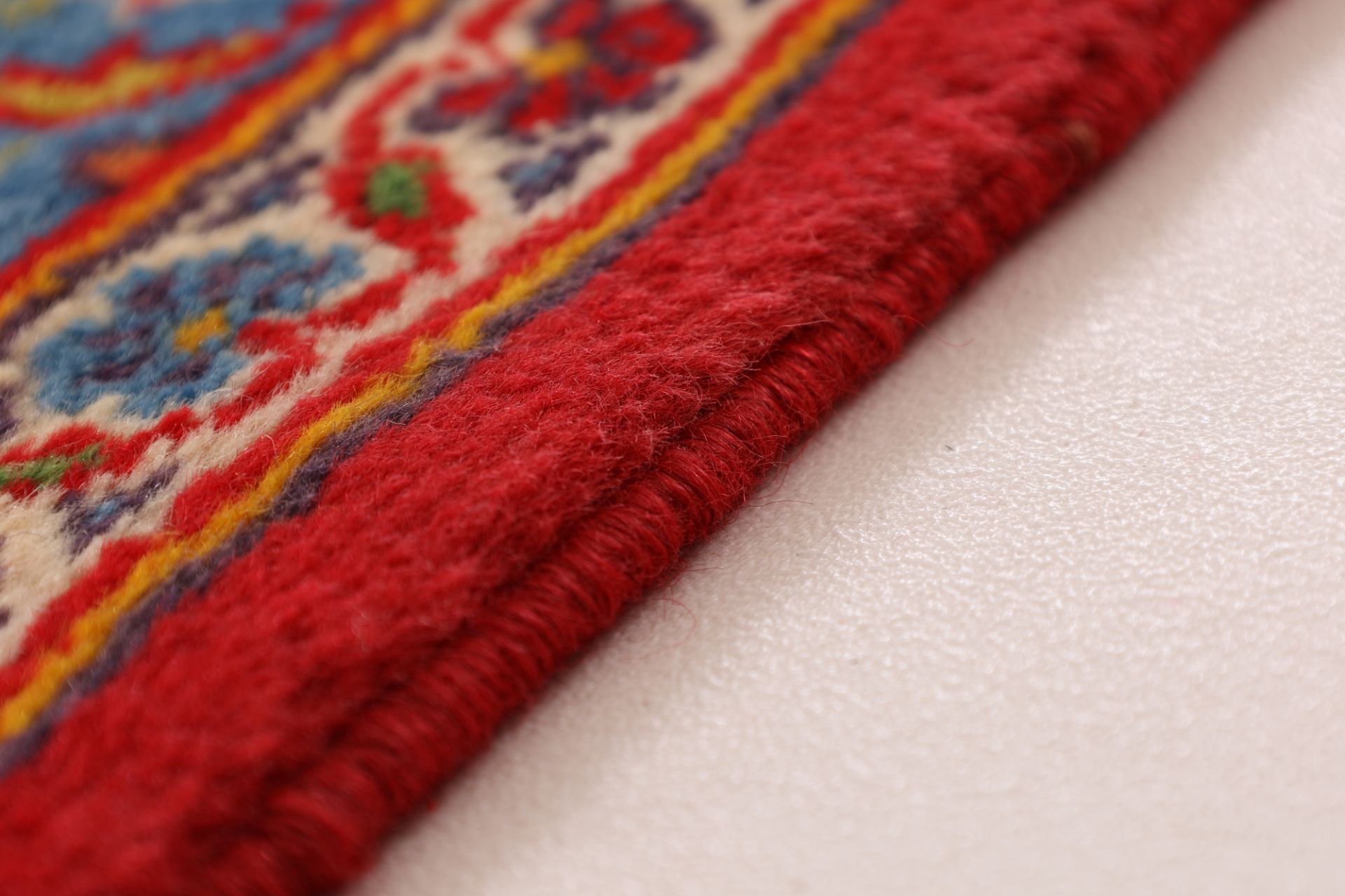 Handgeknüpfter Kashan Perserteppich, 211 × 323 cm, Wolle