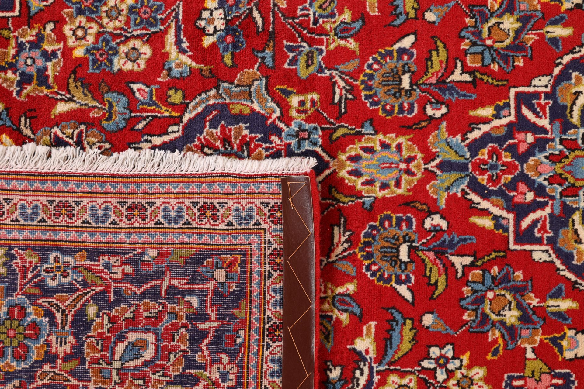 Handgeknüpfter Kashan Perserteppich 194 × 323 cm