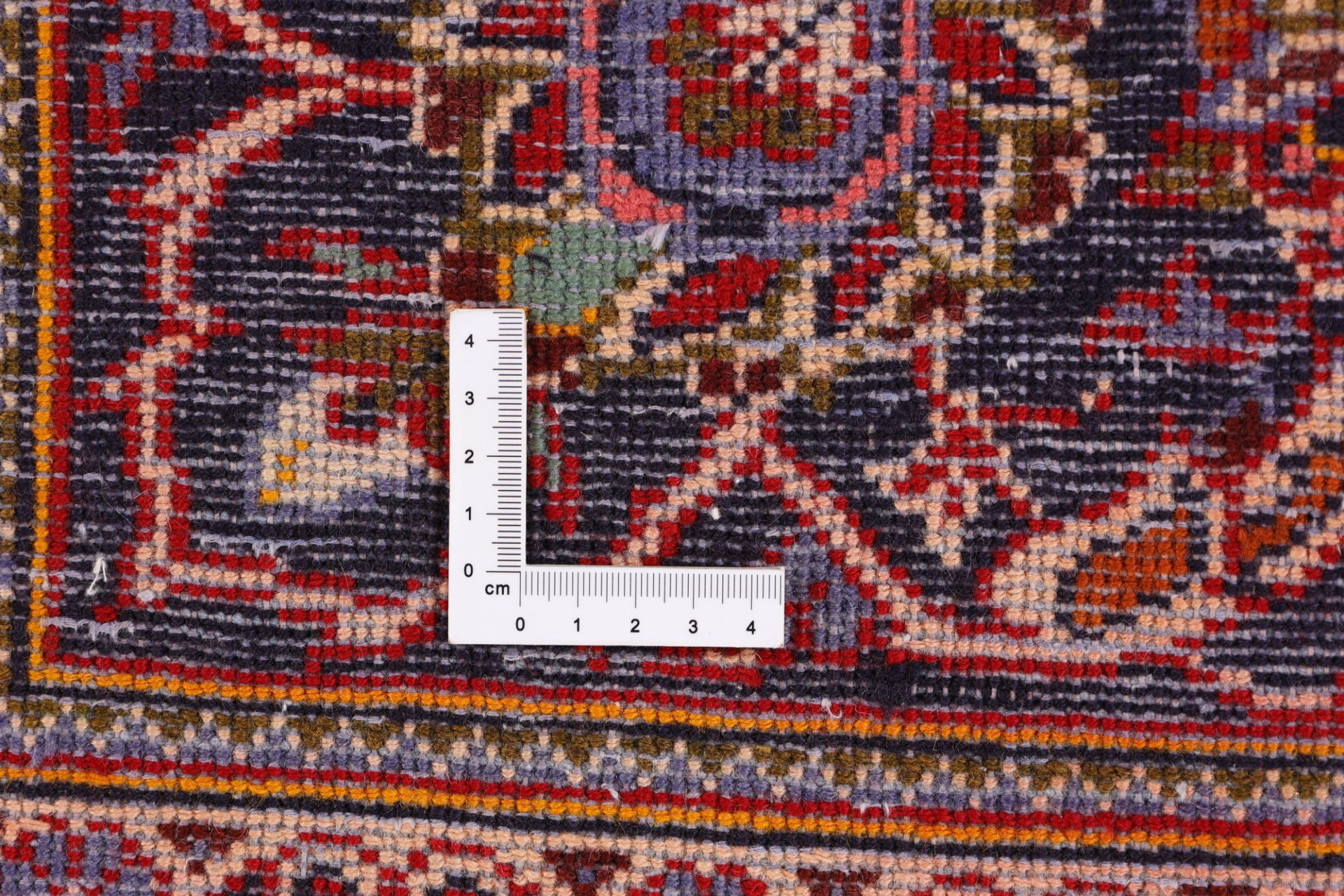 Handgeknüpfter Kashan Perserteppich, 193 × 295 cm, Wolle