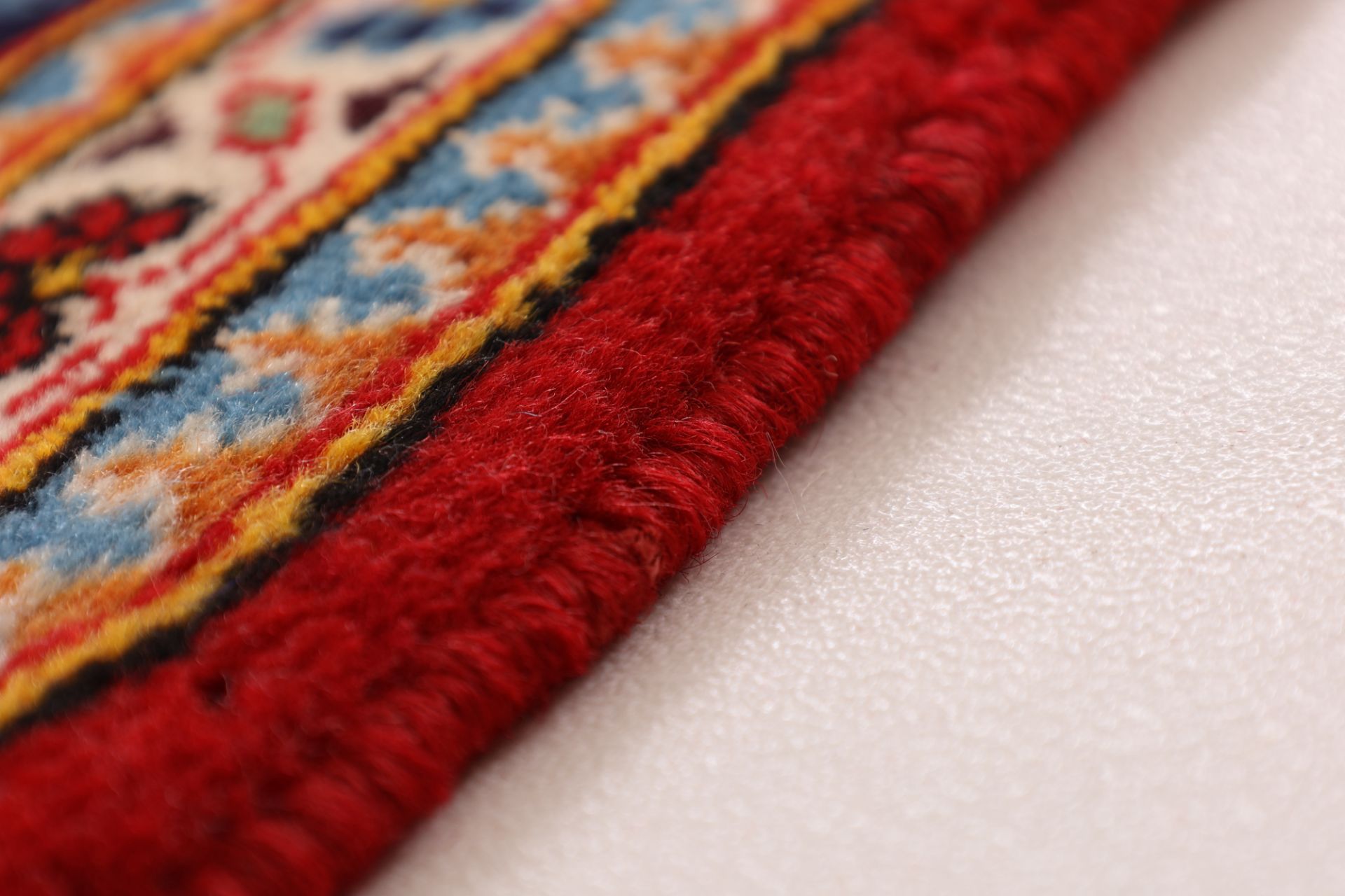 Handgeknüpfter Kashan Perserteppich 202 × 316 cm