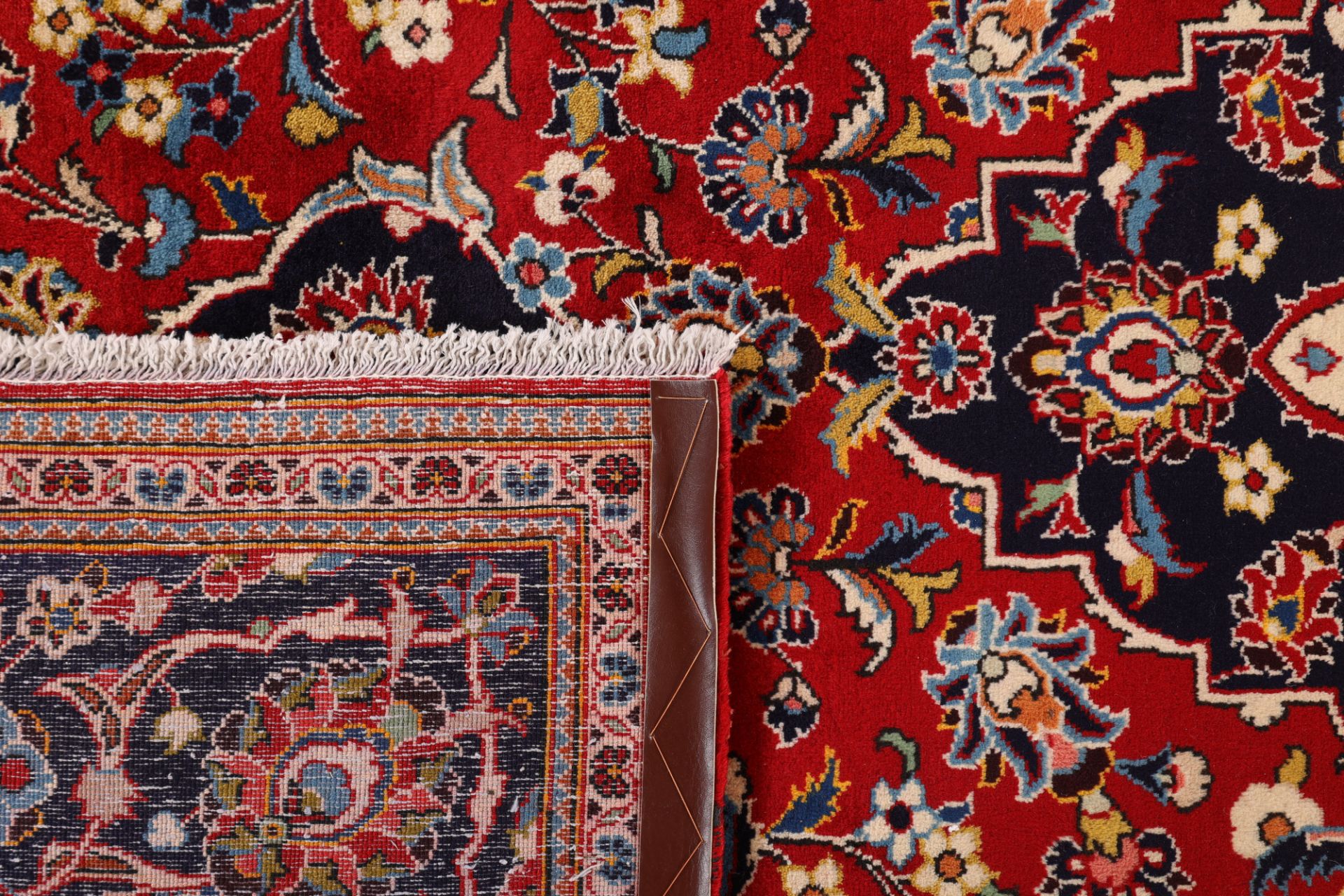 Handgeknüpfter Kashan Perserteppich 202 × 316 cm