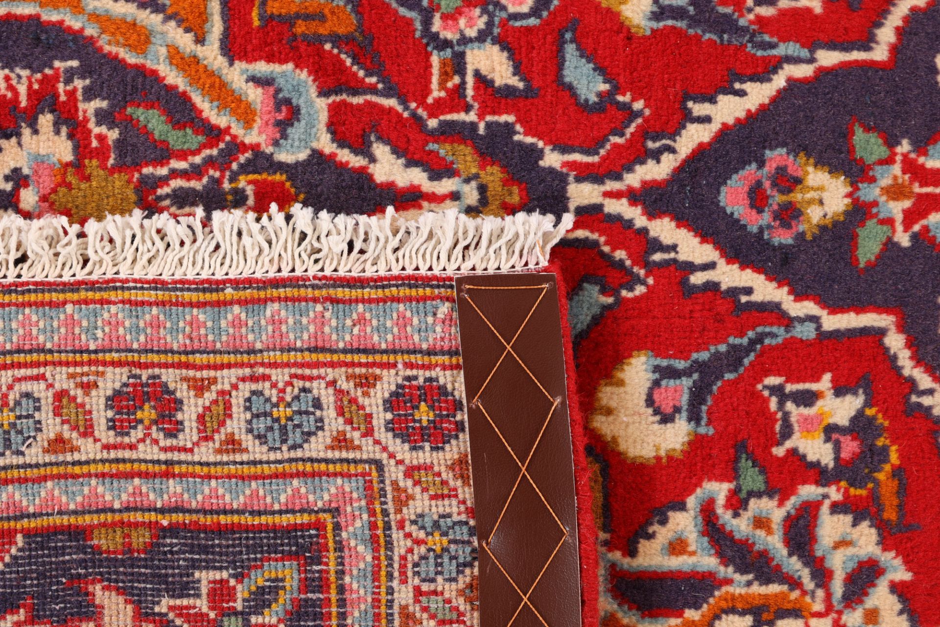 Handgeknüpfter Kashan Perserteppich, 204 × 308 cm, Wolle