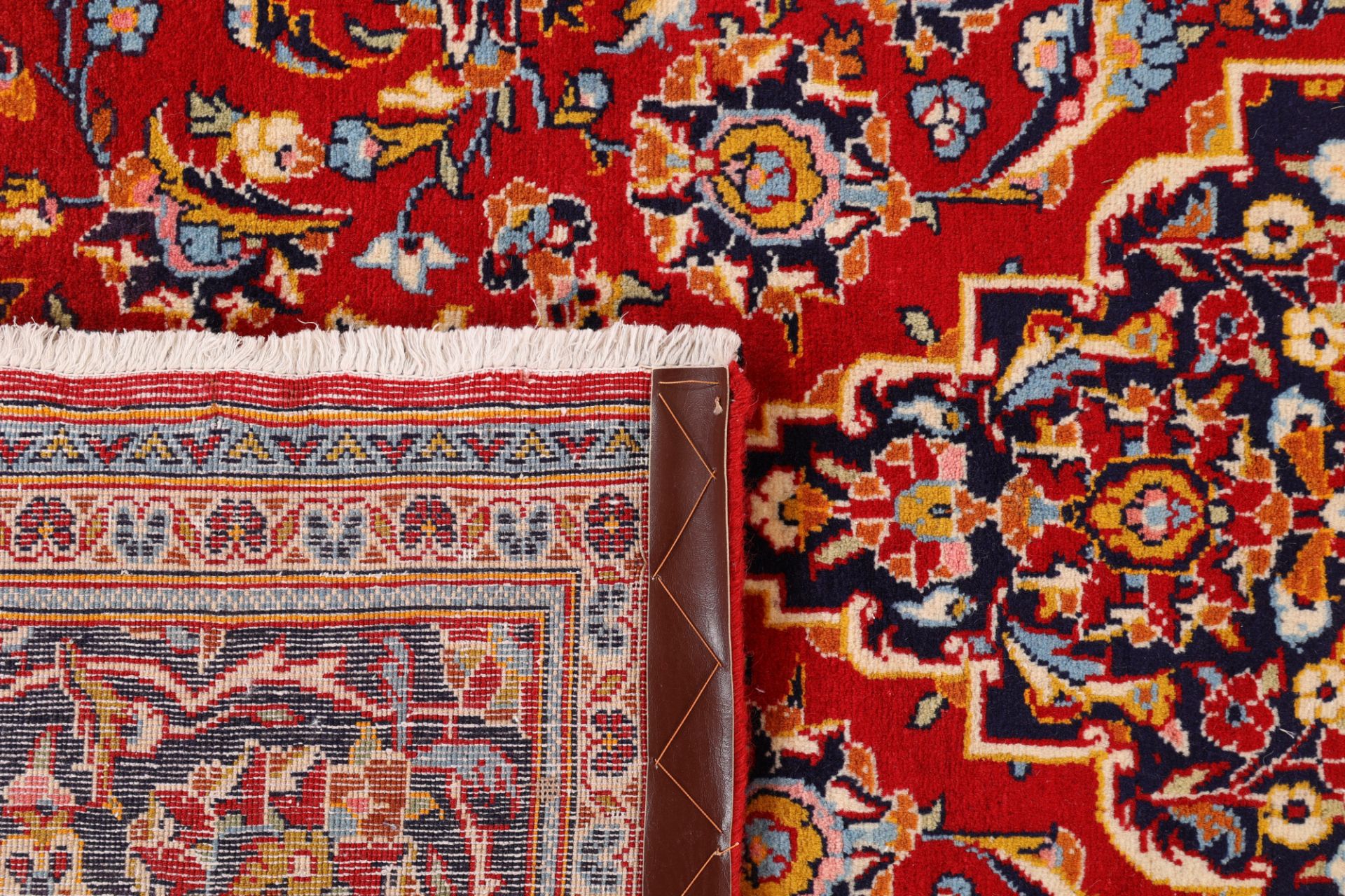 Kashan Perserteppich aus Iran, 196 × 324 cm