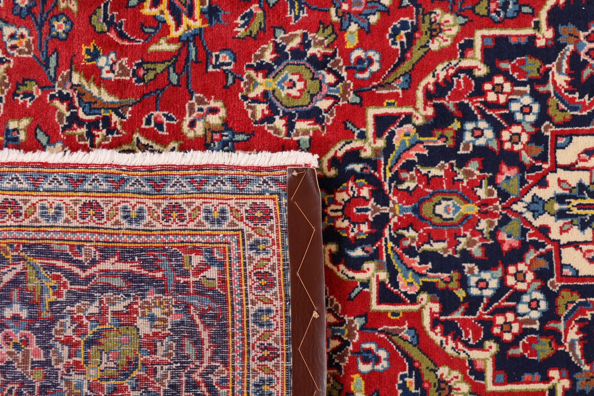 Kashan Perserteppich 200 × 310 cm aus Wolle, handgeknüpft
