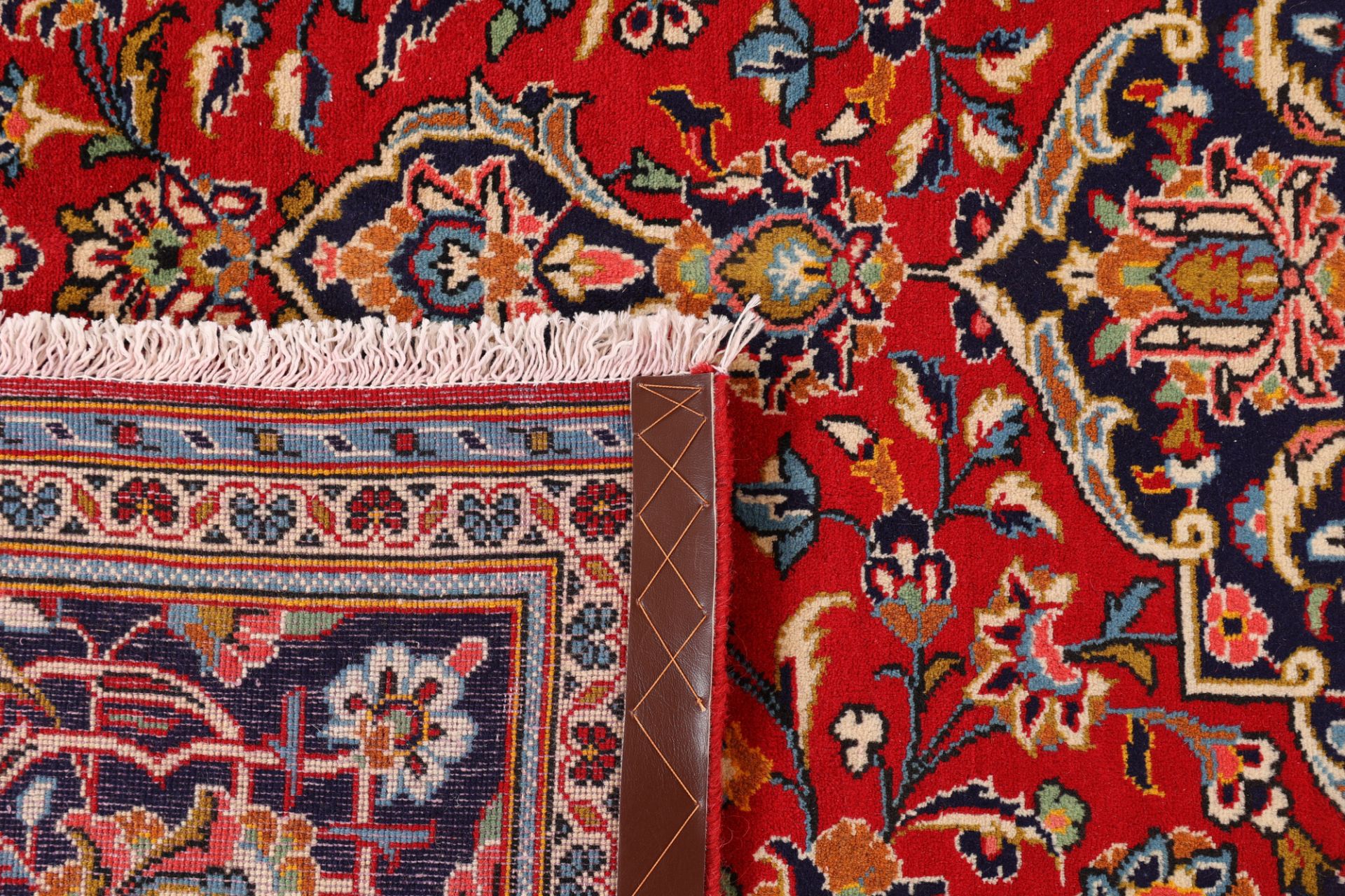 Handgeknüpfter Kashan Perserteppich, 208 × 310 cm, Wolle