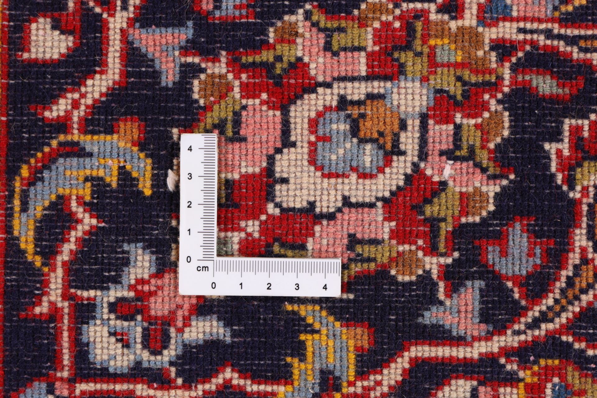 Handgeknüpfter Kashan Perserteppich, 206 × 317 cm, Wolle