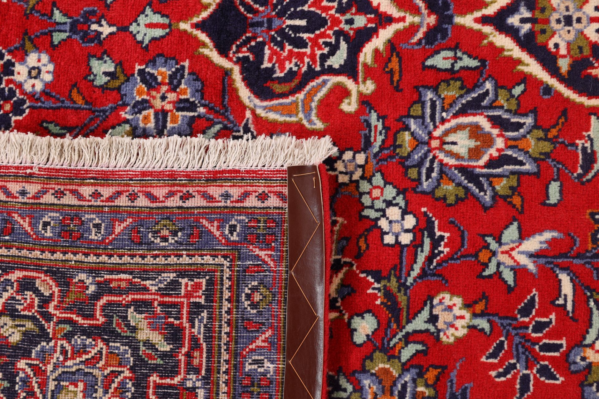 Kashan Perserteppich 213 × 321 cm aus Wolle, handgeknüpft