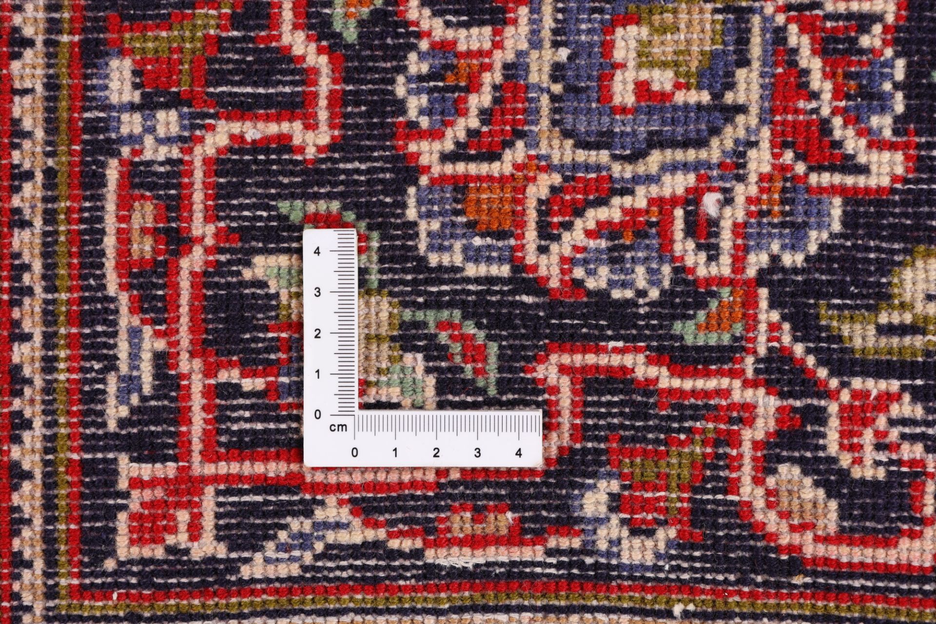 Kashan Perserteppich 213 × 321 cm aus Wolle, handgeknüpft