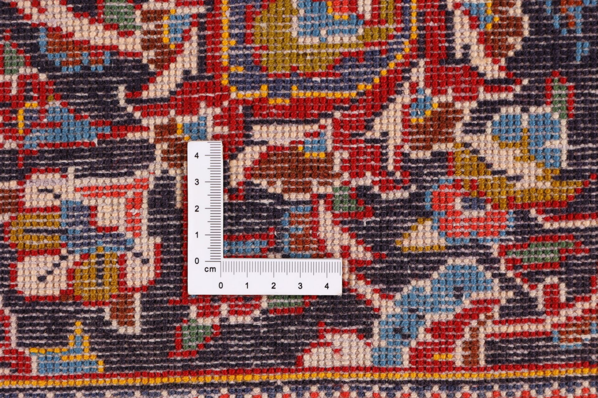 Kashan Perserteppich 223 × 318 cm aus Wolle, handgeknüpft