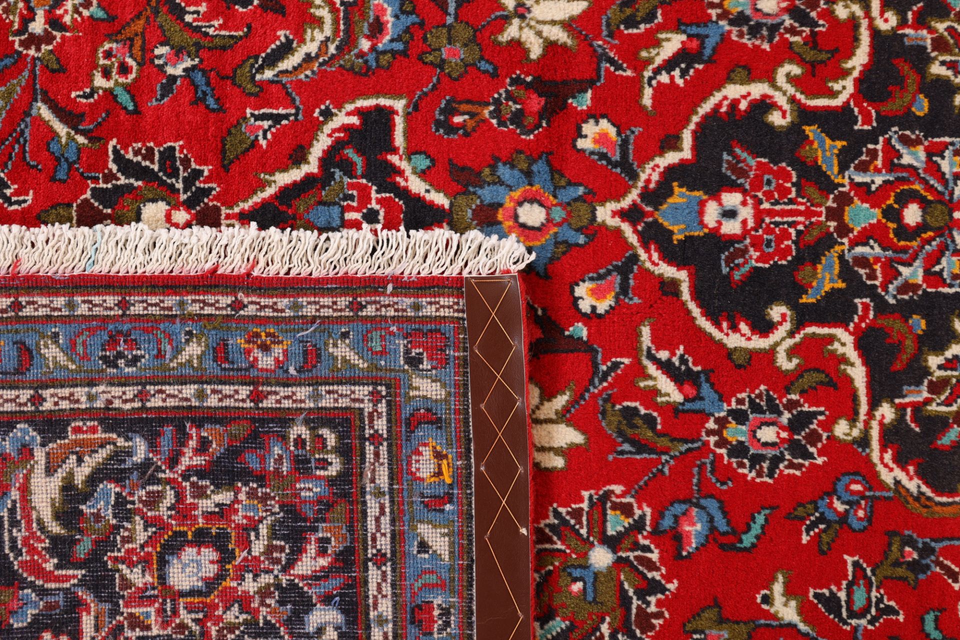 Kashan Perserteppich aus Iran, 204 × 317 cm