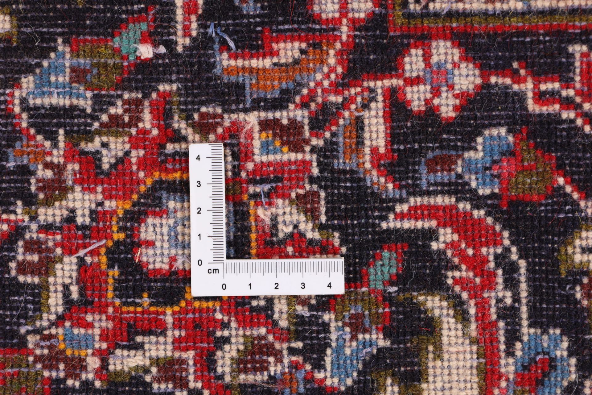 Kashan Perserteppich aus Iran, 204 × 317 cm