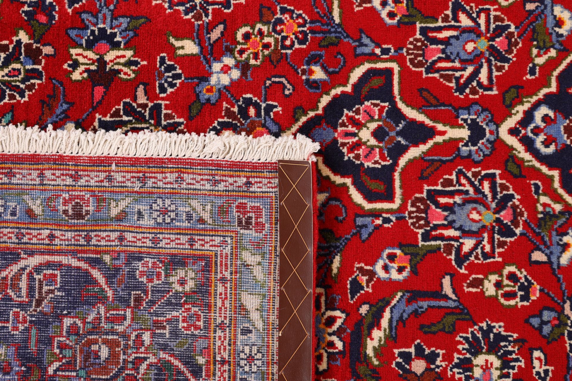 Handgeknüpfter Kashan Perserteppich 205 × 325 cm