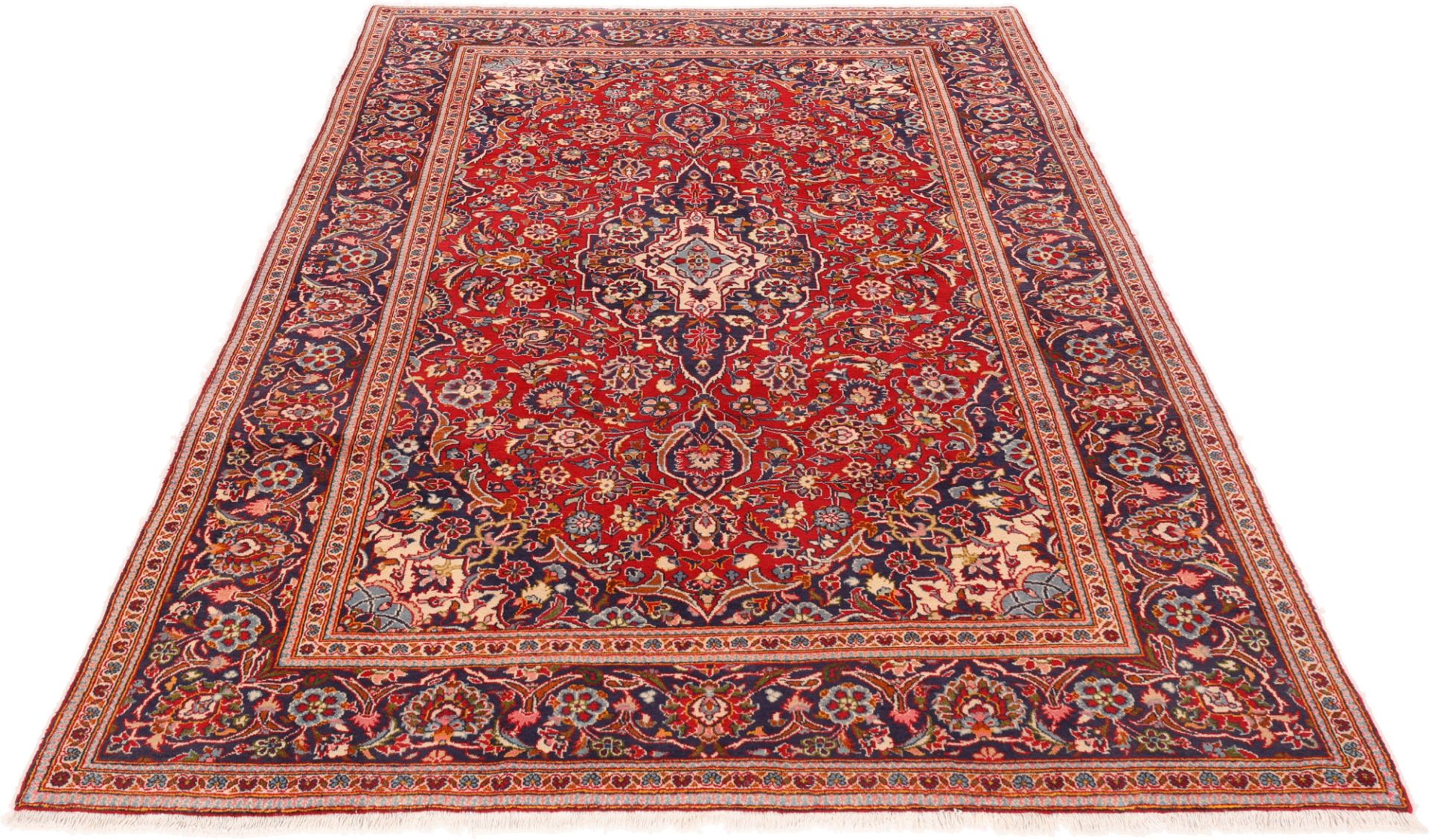 Kashan Perserteppich aus Iran, 200 × 310 cm