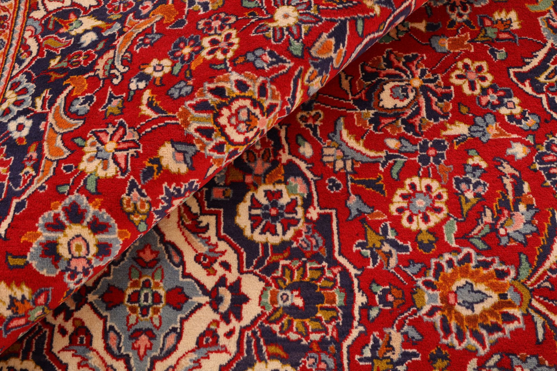Kashan Perserteppich aus Iran, 200 × 310 cm