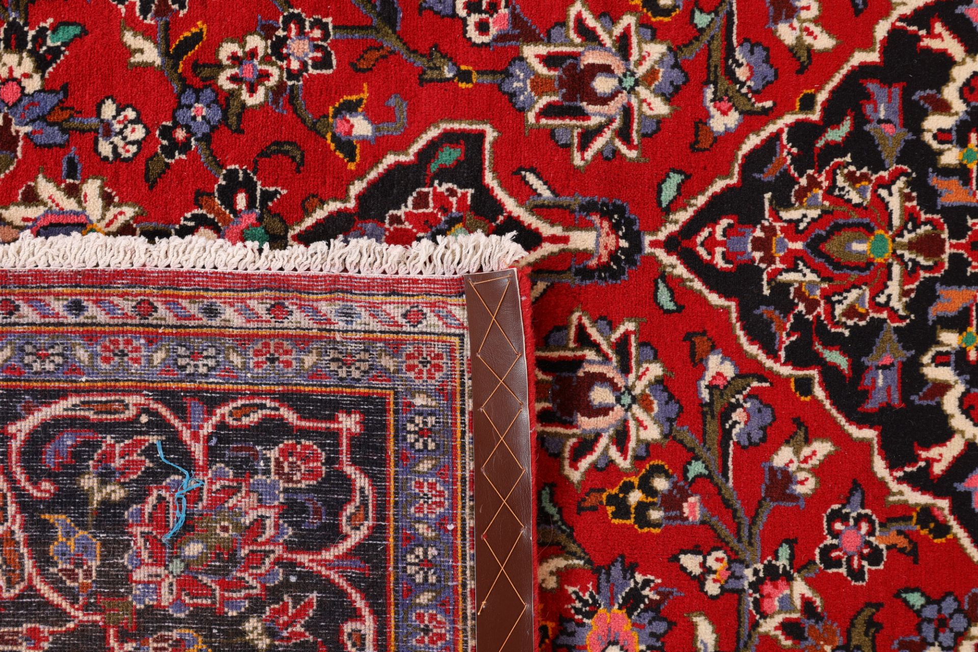 Handgeknüpfter Kashan Perserteppich, 207 × 322 cm, Wolle