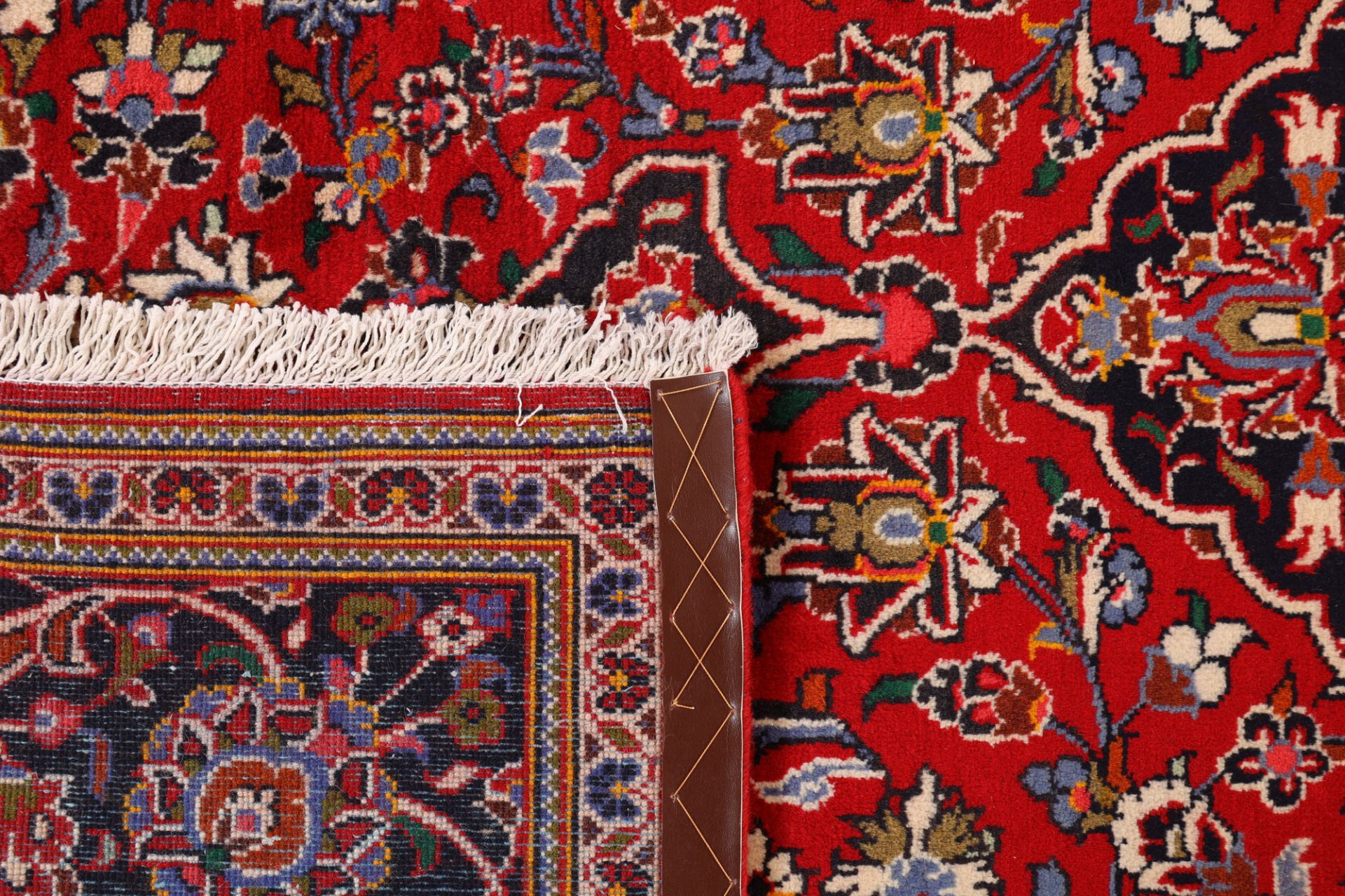 Kashan Perserteppich 197 × 313 cm aus Wolle, handgeknüpft