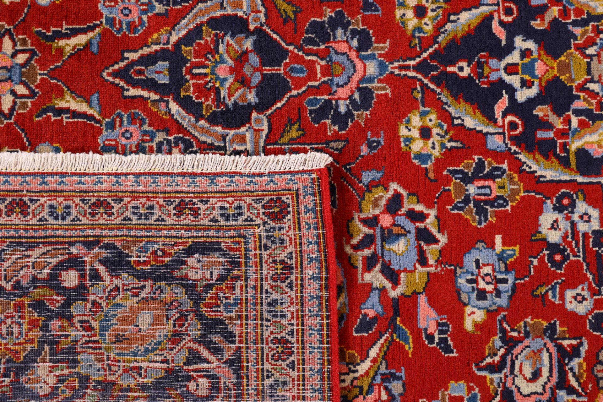 Kashan Perserteppich aus Iran, 204 × 307 cm