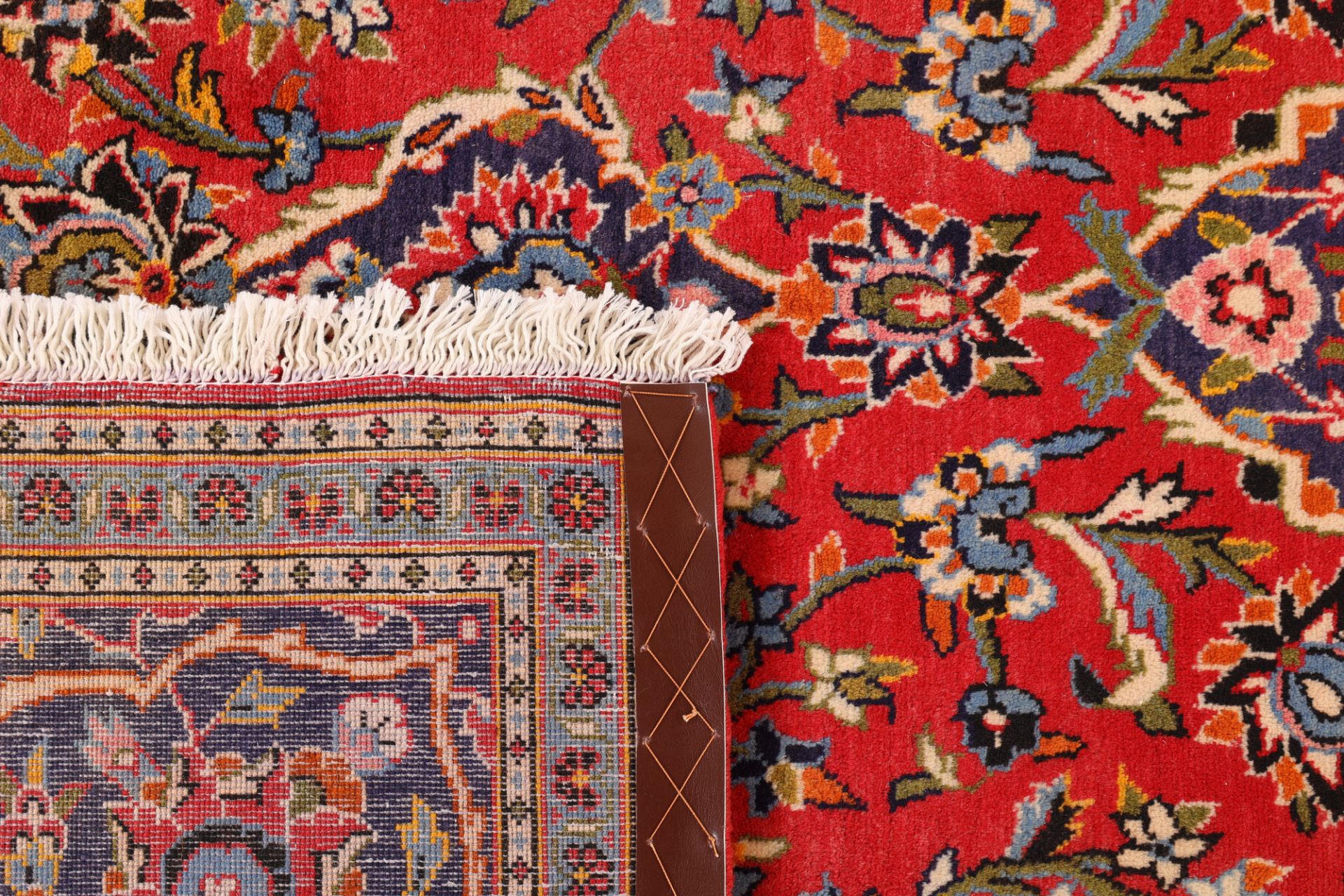 Handgeknüpfter Kashan Perserteppich 209 × 310 cm